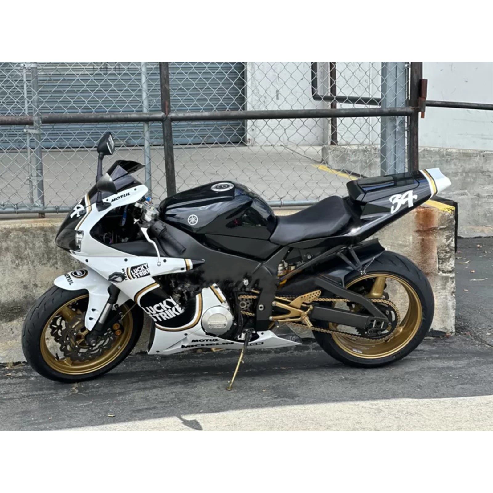 2002-2003 YAMAHA YZF 1000 R1 injektionsmässa kit karosseriplast ABS