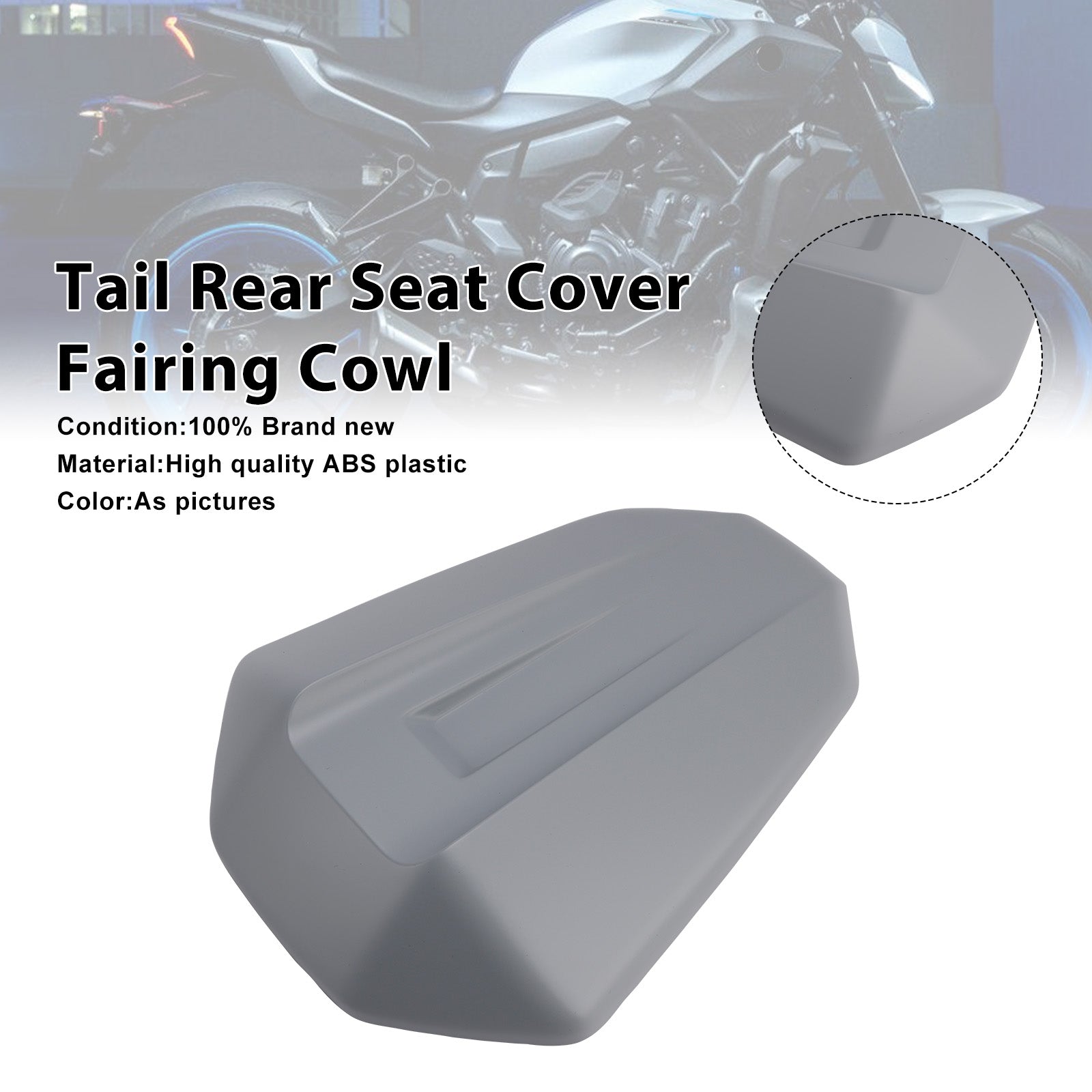 2025-2026 Yamaha MT-07 MT07 Tail Rear Seat Cover Fairing Cowl