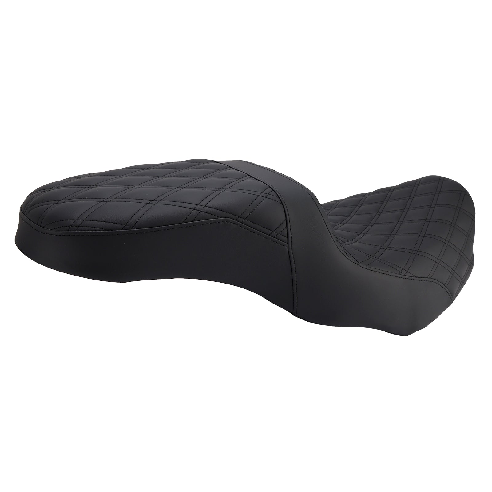 Rider Passenger Seat Front Rear Cushion Fit For Dyna Fxd 2006-2017 Fld Fat Boy