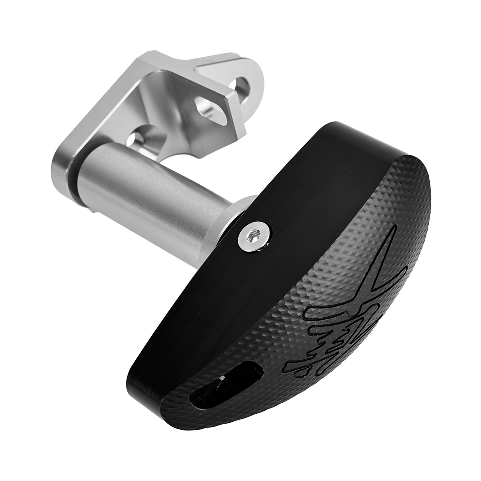 Statormotorreglage CNC Protector Pad Silver för Suzuki GSXR1300 Hayabusa 08-20