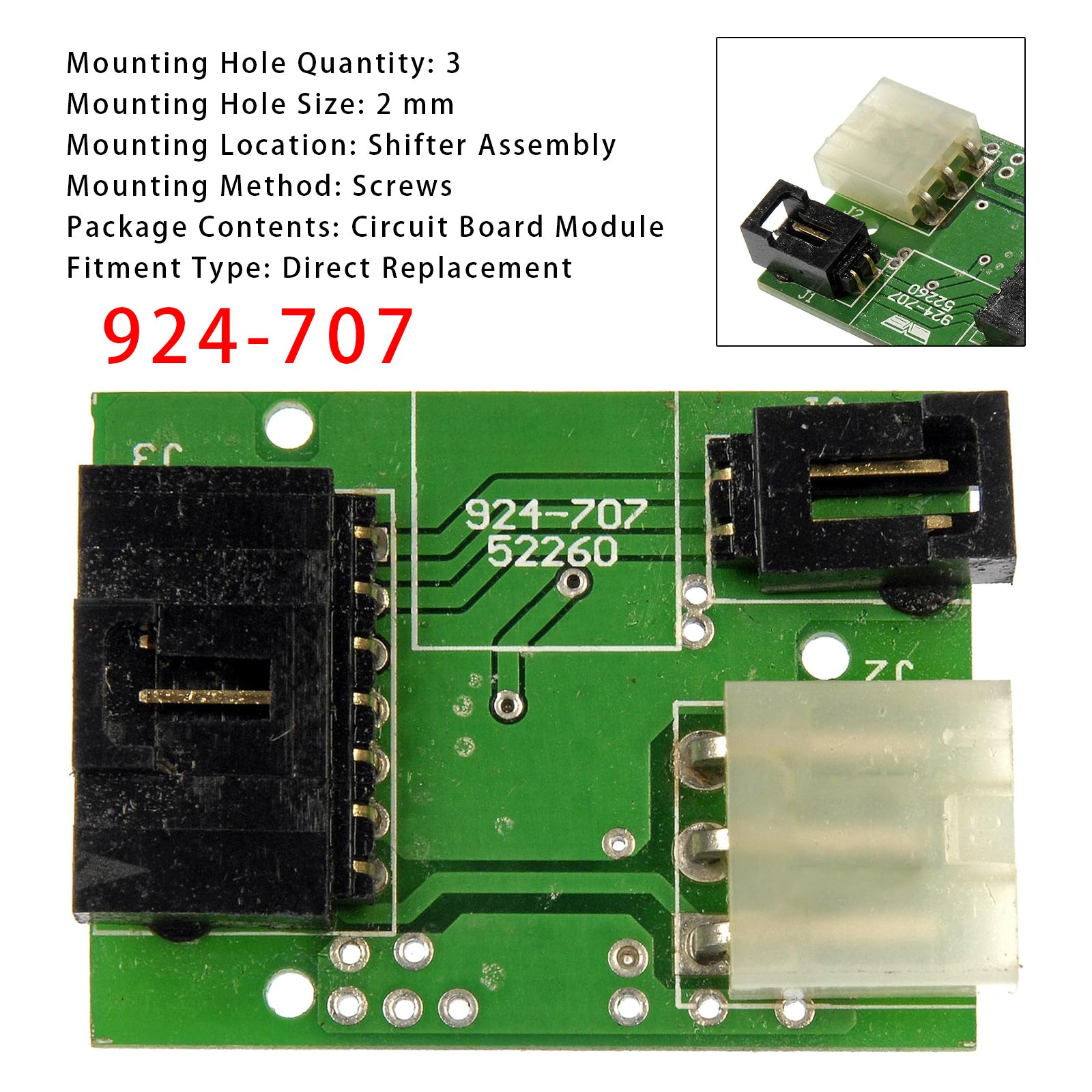 2006-2010 Ford Mercury Select Models Shift Interlock Solenoid 924-707 6L2Z7J437B