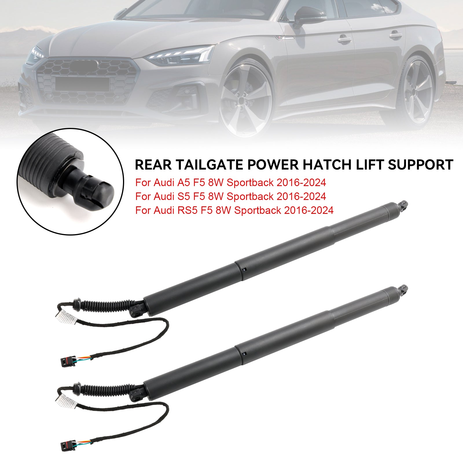 Audi A5 Sportback 2016-2024 Elektrické zdvíhanie zadných dverí 8W8827851 8W8959107