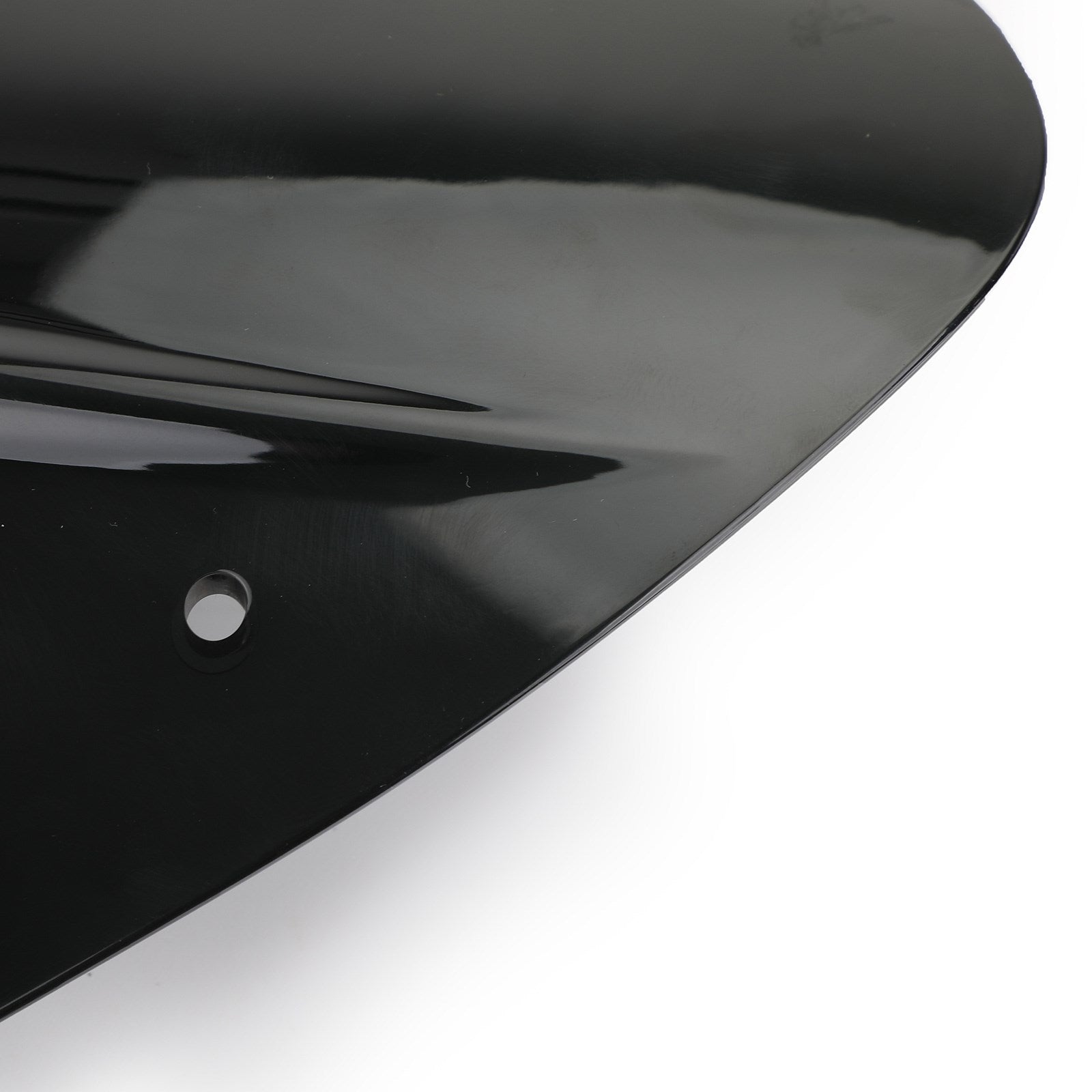 1x Ochrana deflektora vetra čelného skla pre Ducati Diavel 14-18 Čierna