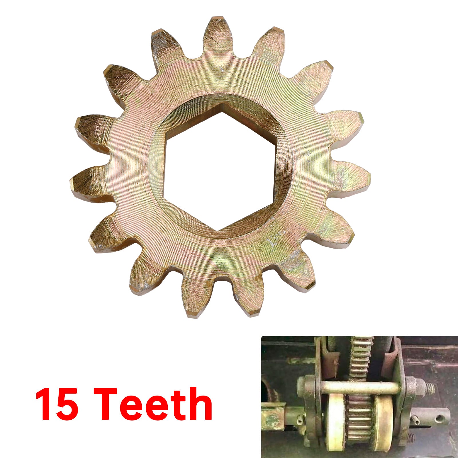 700612 Replace 15 Tooth Spur Gear 10 DP/20 PA for Lippert RV Slide Out Systems