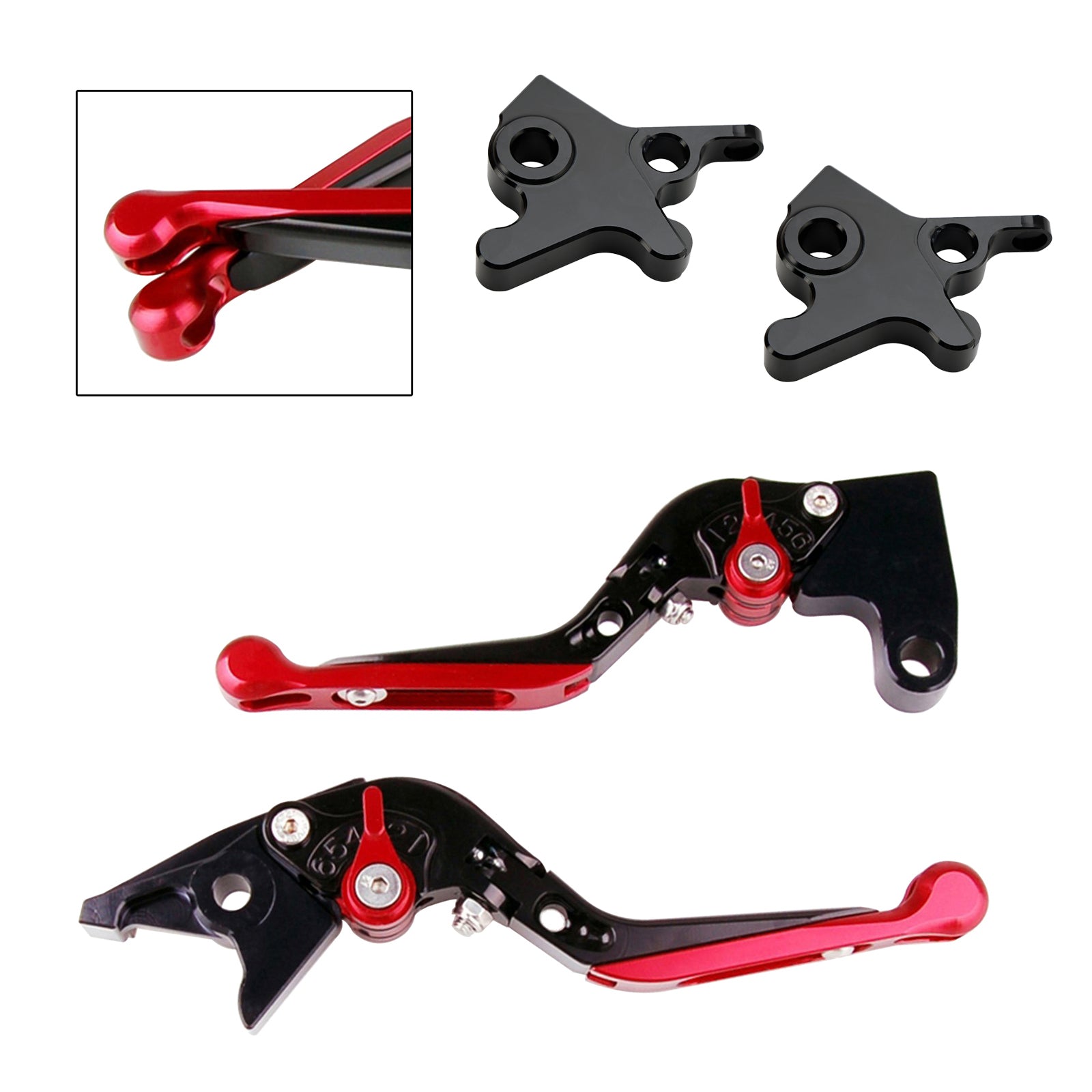 Palanca de freno de embrague ajustable para Piaggio MP3 300 16-18 MP3 350 18-19
