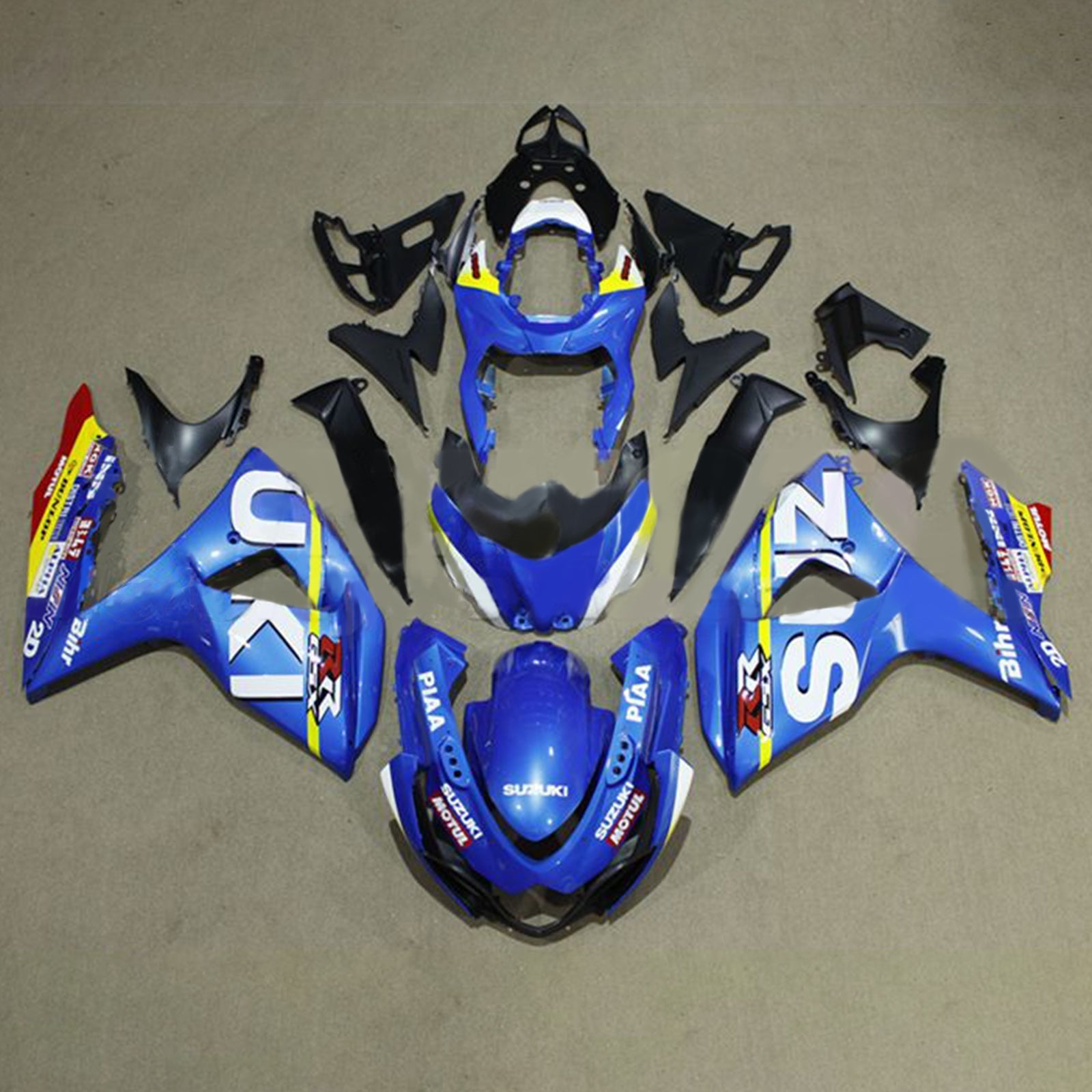 2009-2016 Suzuki gsxr1000 k9 kit de carénage kit de carrosserie en plastique