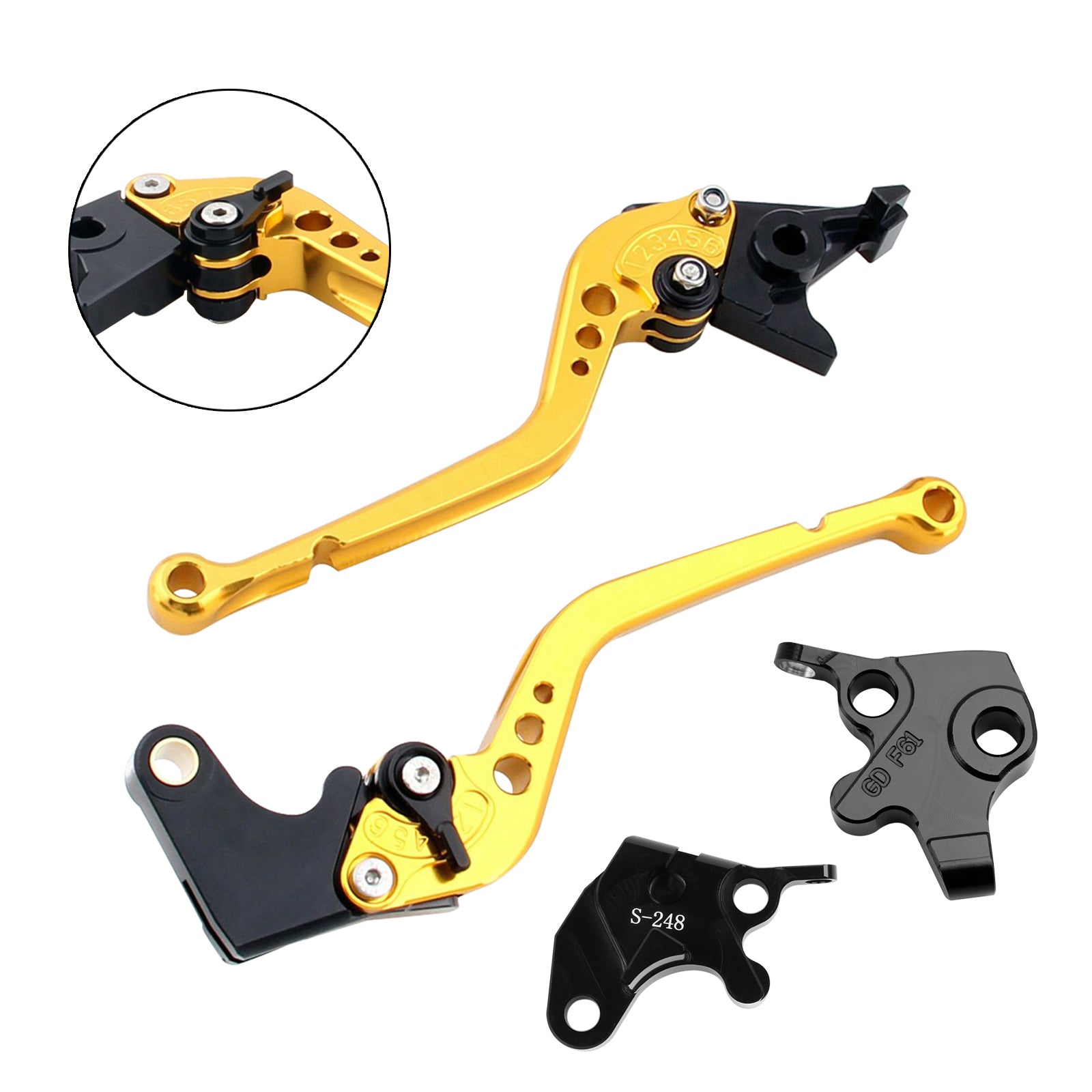 2008-2011 Yamaha YZF R125 Dlhá spojka brzda páka