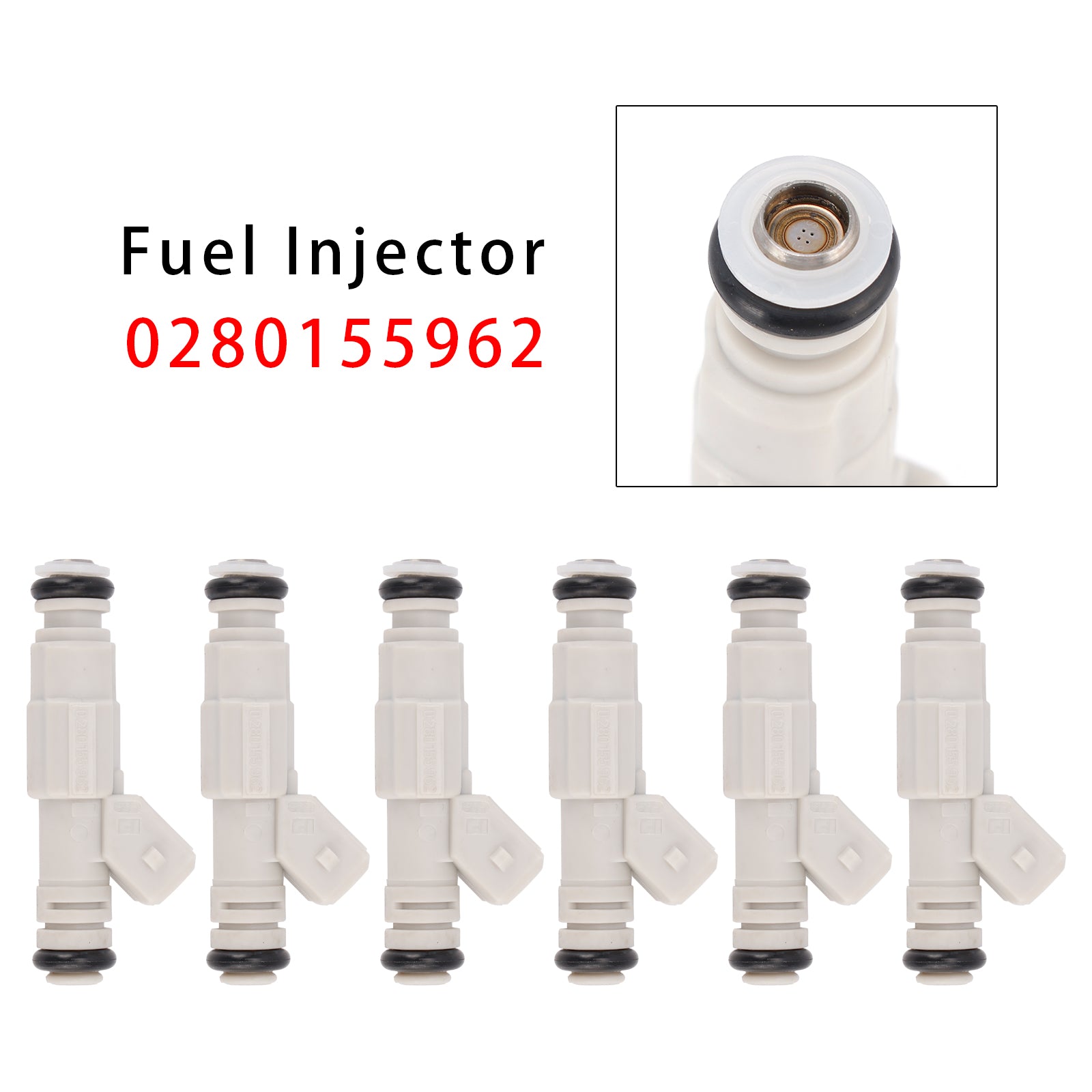 Injecteur de carburant pour Mazda B4000 Ford Ranger Explorer 4.0L 98-01 0280155962, 6 pièces