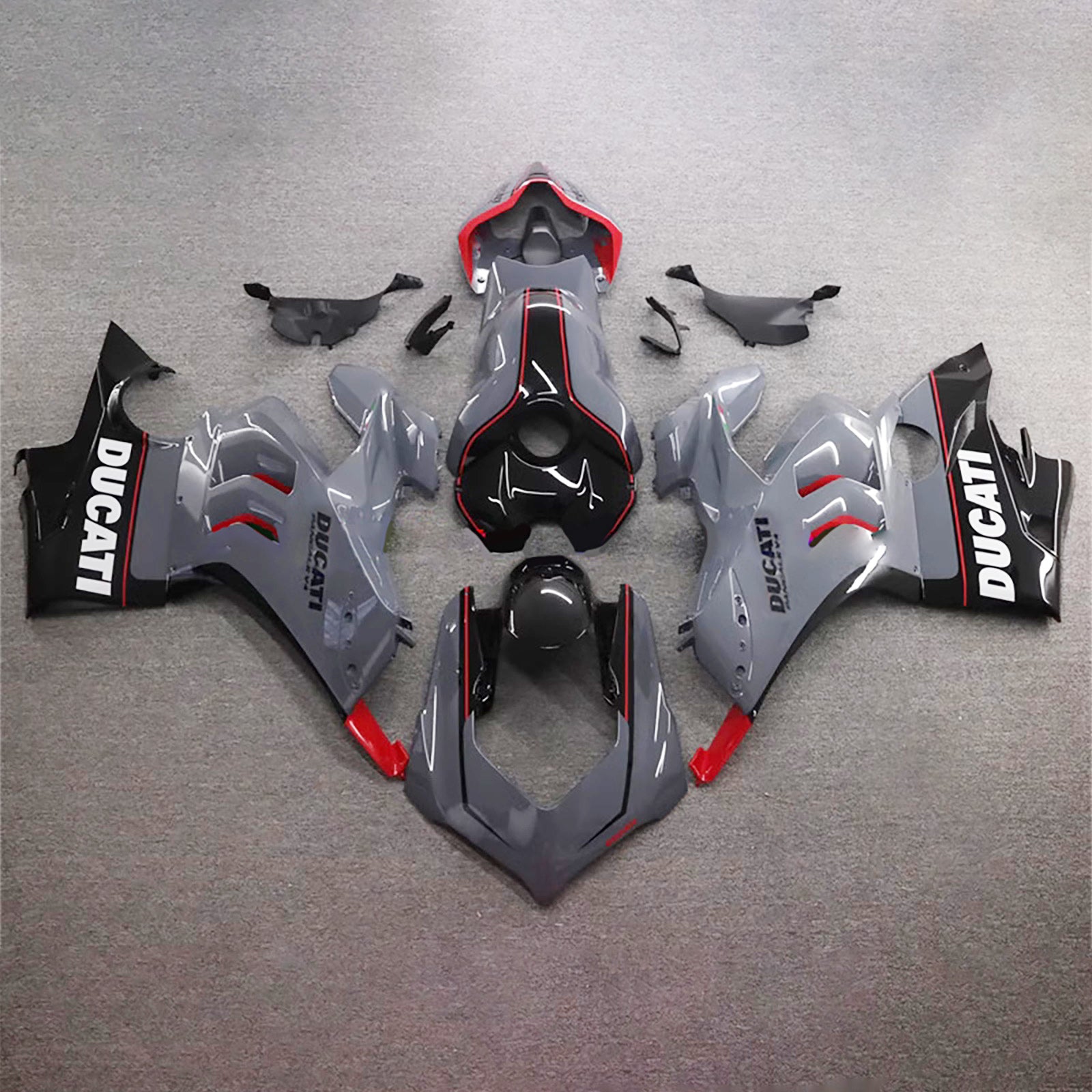 2020-2021 Ducati Panigale V4/V4S 2019-2022 V4SP/V4R Kit de camerage d'injection de carrosserie