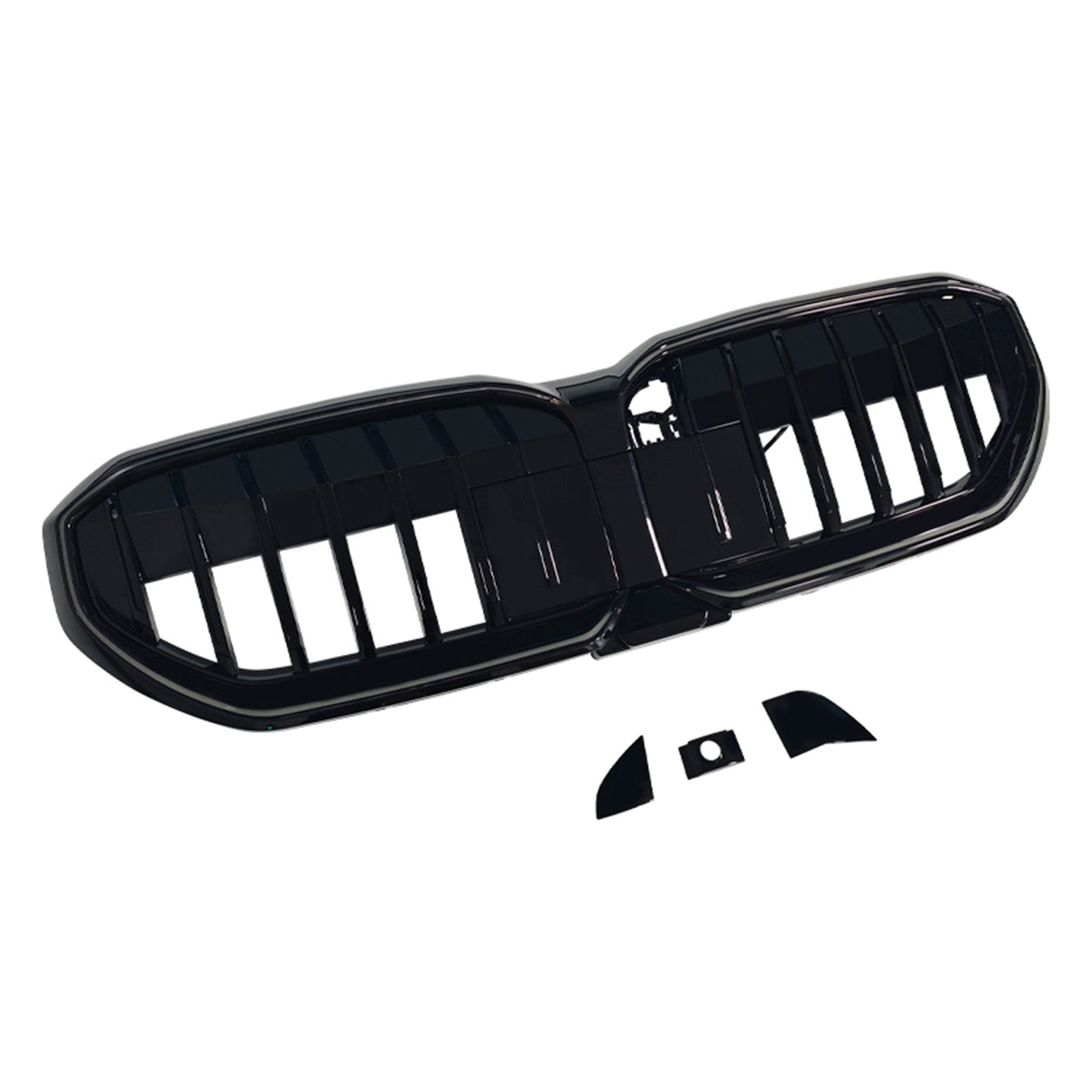 Single Slat Front Bumper Grille Grill Fit BMW 5 Series I5 G60 G61 G68 2024+