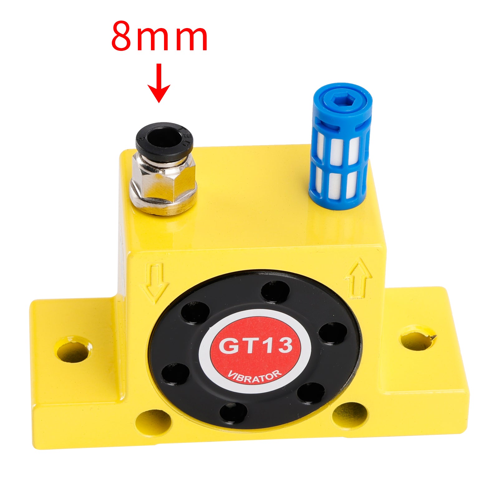 Pneumatische turbinevibrators GT8/10/13/16/20/25 Stille gouden industriële vibrator