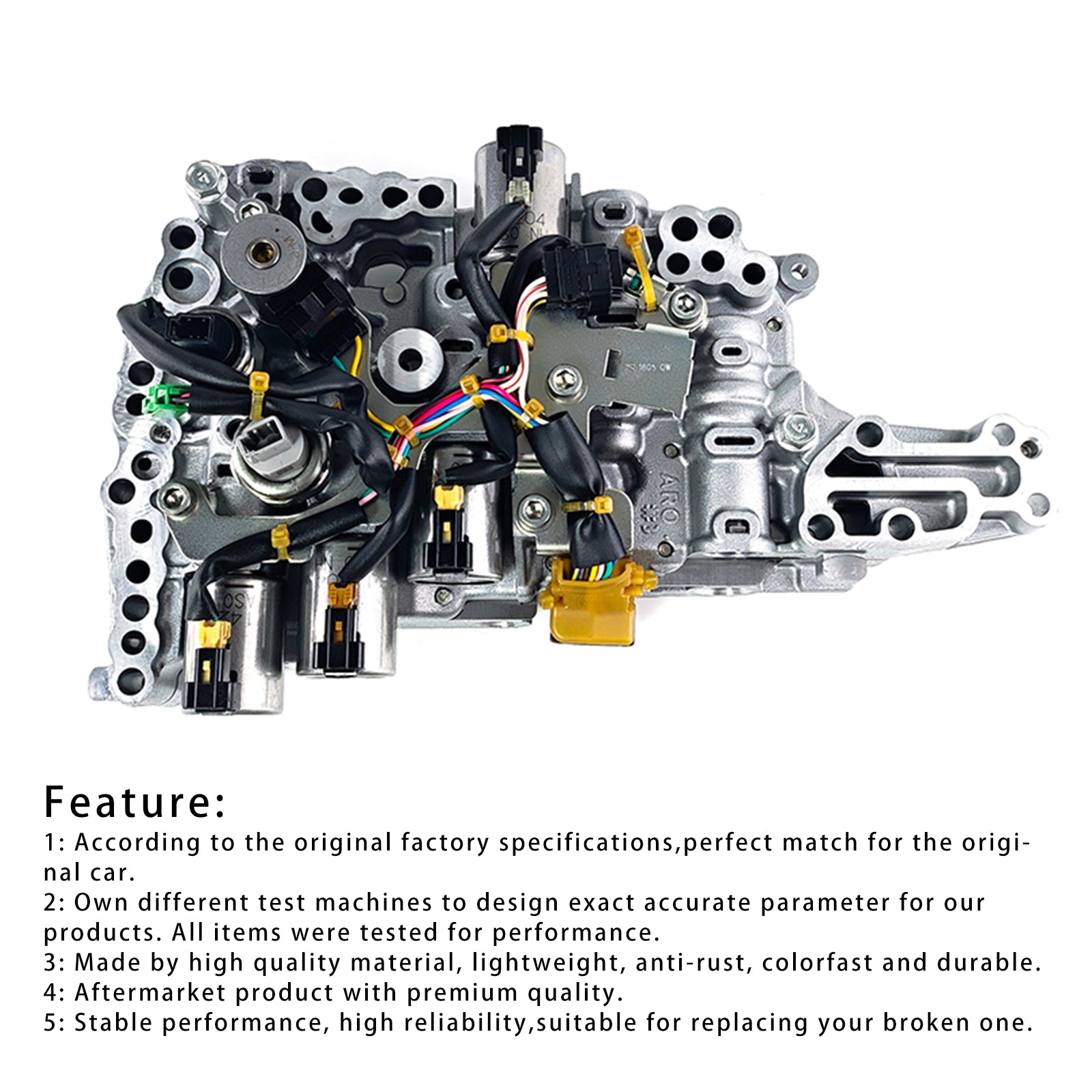 2013-2016 Nissan Altima 2WD L4 2,5L JF018 CVT Body de soupape de transmission