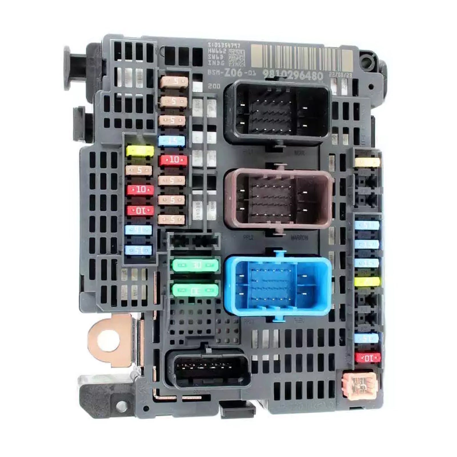 Módulo de caja de fusibles BSM 9810296480 para Peugeot 508 10-18 Citroen DS5 11-15