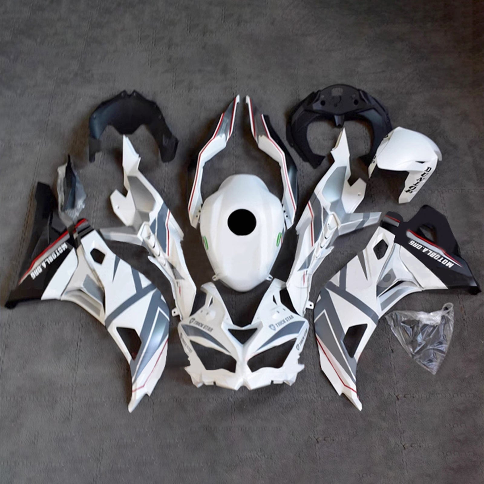 2019-2025 Kawasaki Ninja ZX-25R Amotopart Injection Fairing Kit Bodywork ABS #104