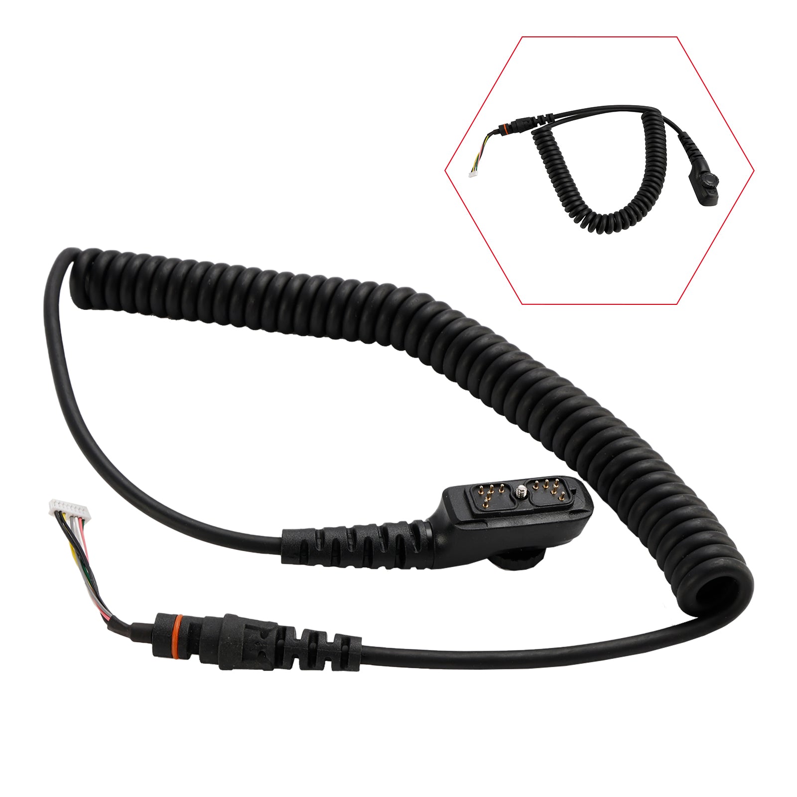 Montering SM18N2 Handmikrofonkabel för Hytera PD780 PD700 PD580H PD788 PD782