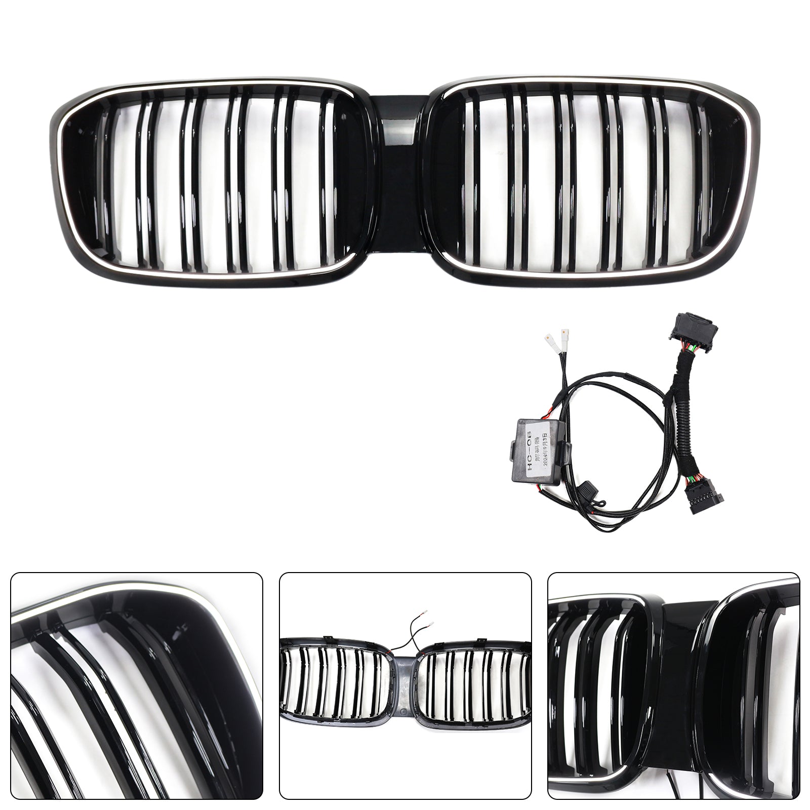 2018-2021 BMW X4 G02 Pre-Facelift Front Kidney Mesh Grille Grill 51138469959 51138469959