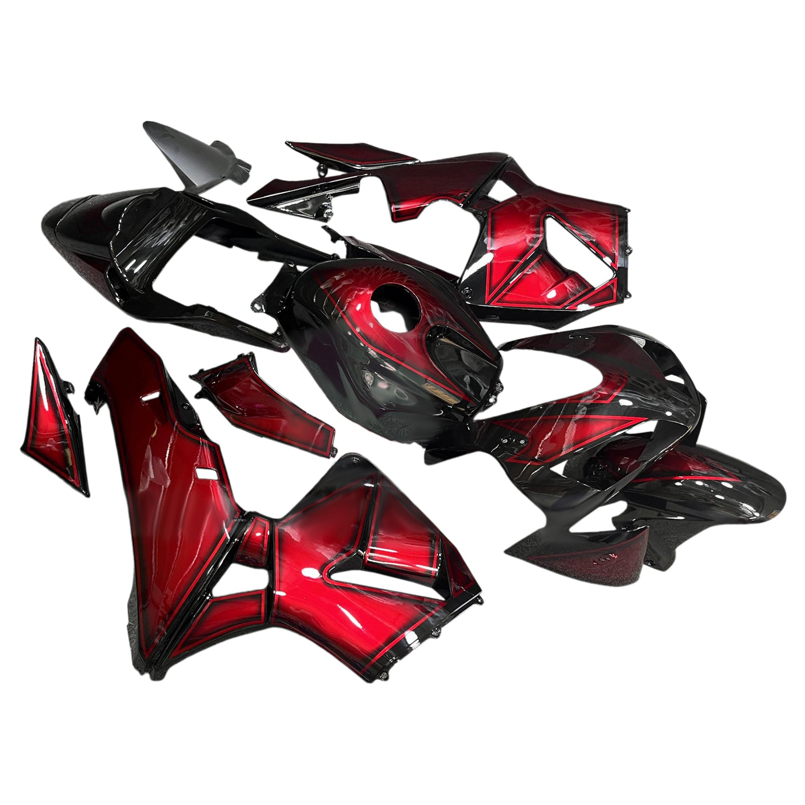 Kit de carenado de inyección carrocería plástico ABS para Honda CBR600RR 2003-2004 F5