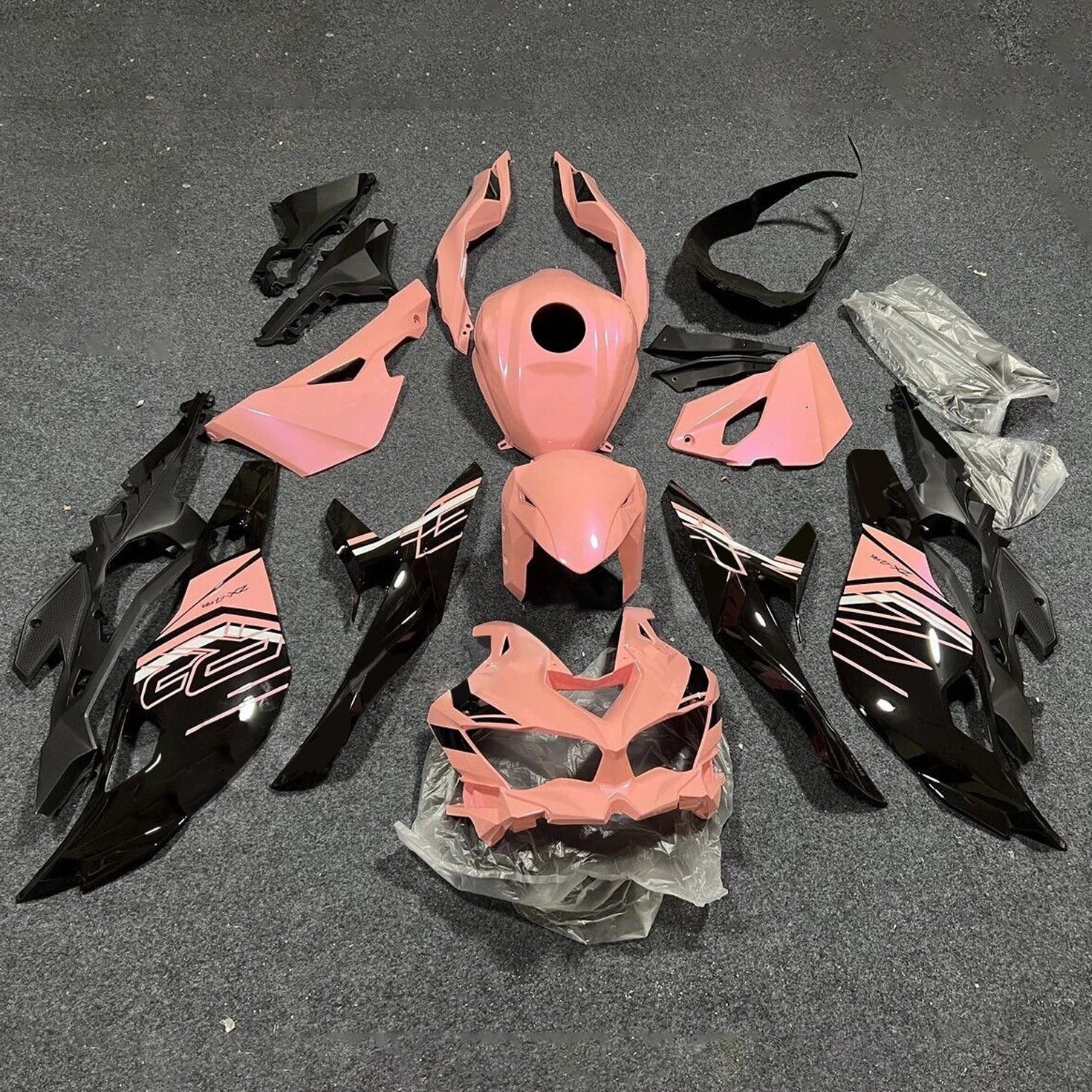 2019-2025 Kawasaki Ninja ZX-25R Amotopart Injection Fairing Kit Bodywork ABS #104