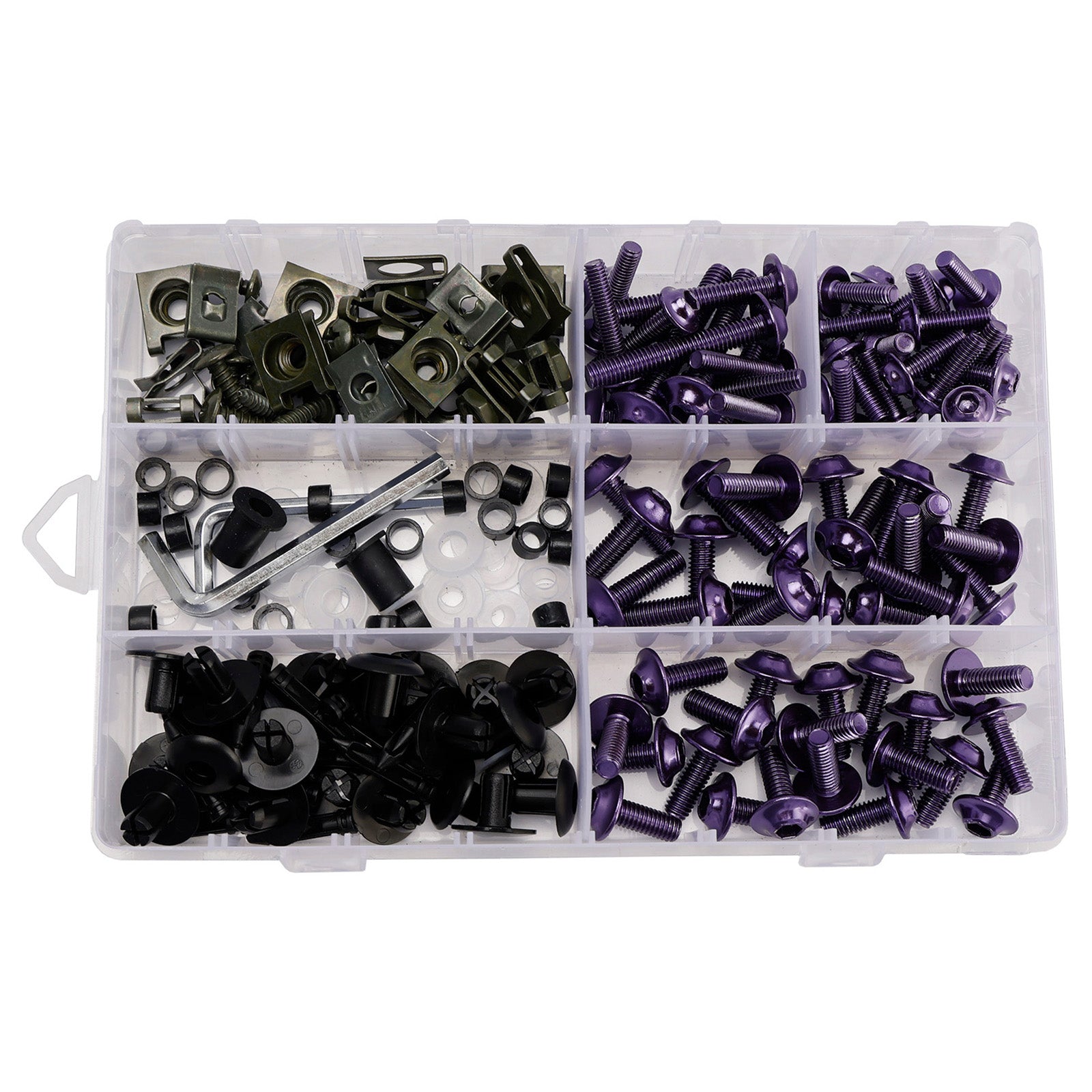 Kit carenatura iniezione carrozzeria in plastica ABS adatta per Kawasaki ZX-6R 2024-2025