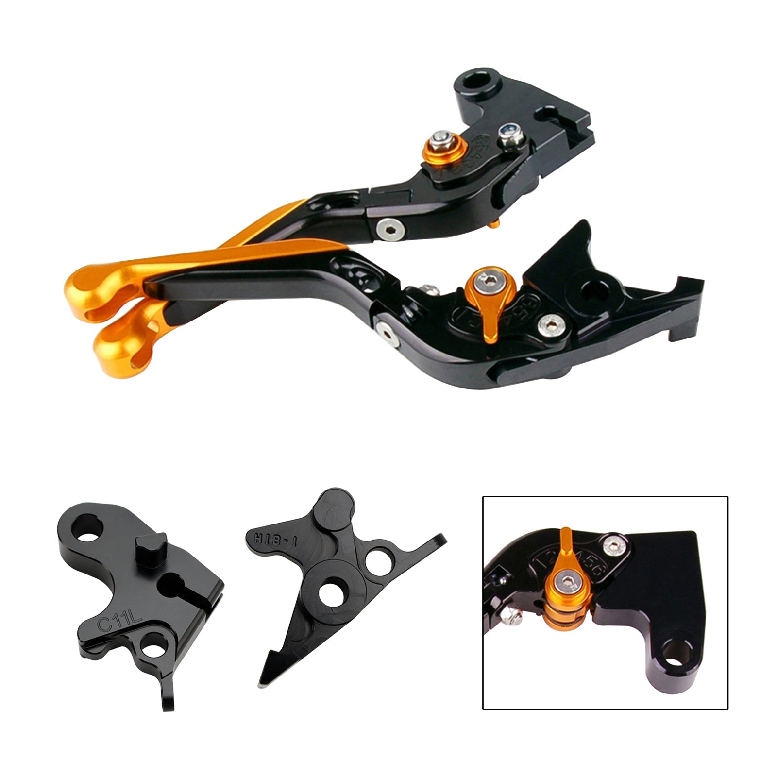 Verstelbare koppelingsremhendel geschikt voor HONDA CRF1100L Africa Twin 2020-2021