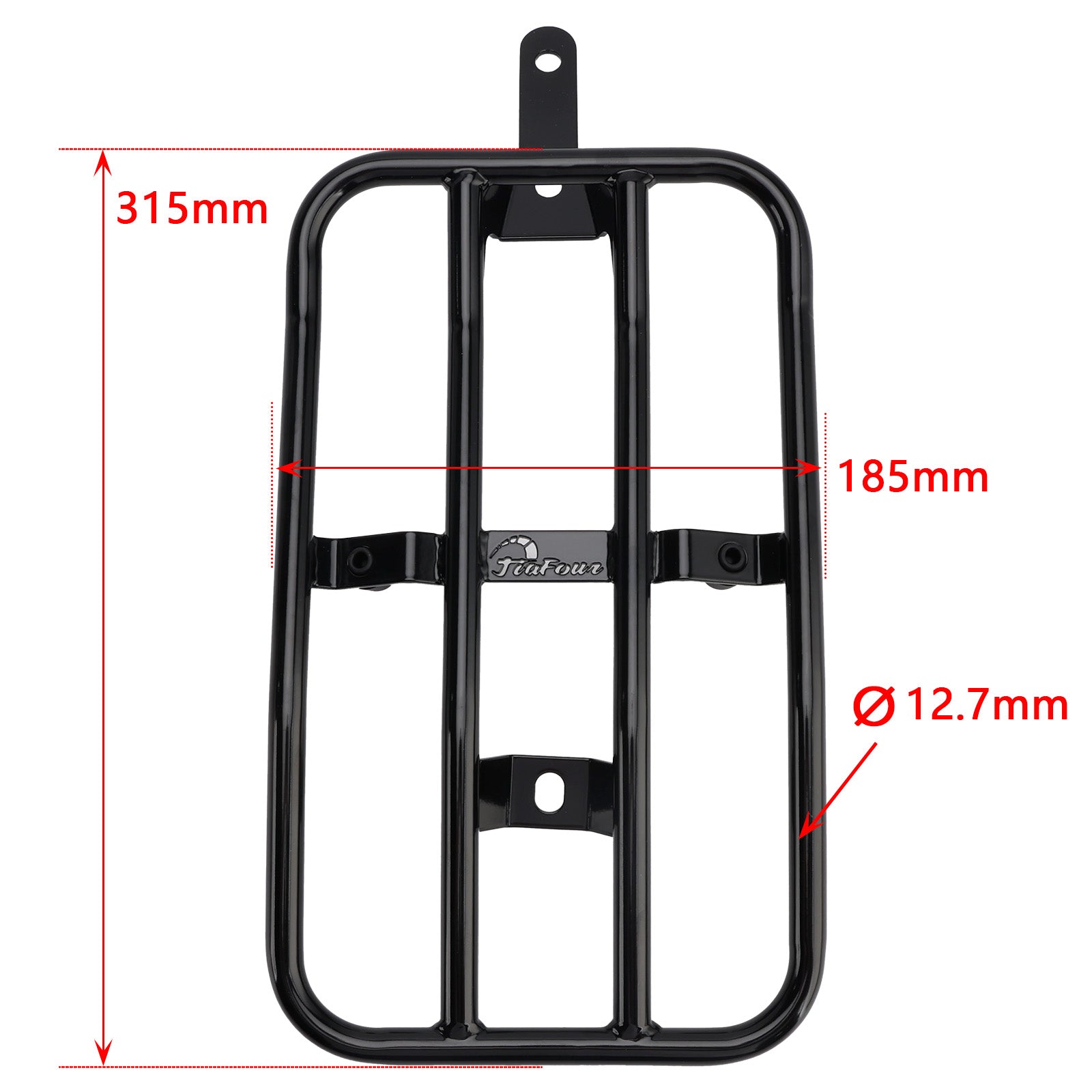 REAR LUGGAGE RACK SOLORACK BLACK FOR INDIAN SCOUT CLASSIC BOBBER 2025 2026