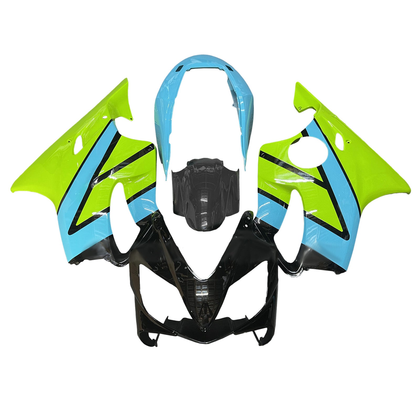 Injectiekuipset carrosserie kunststof ABS voor Honda CBR600 F4i 2004-2007