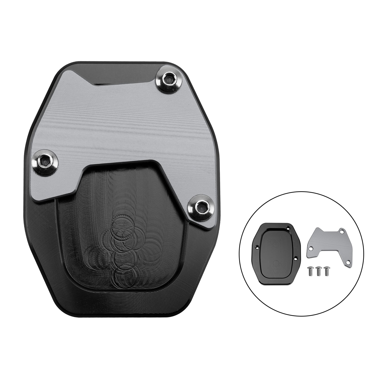Kickstand Enlarge Plate Pad fit for Honda X-ADV 750 NSS750 21-25 Foza 750 21-23