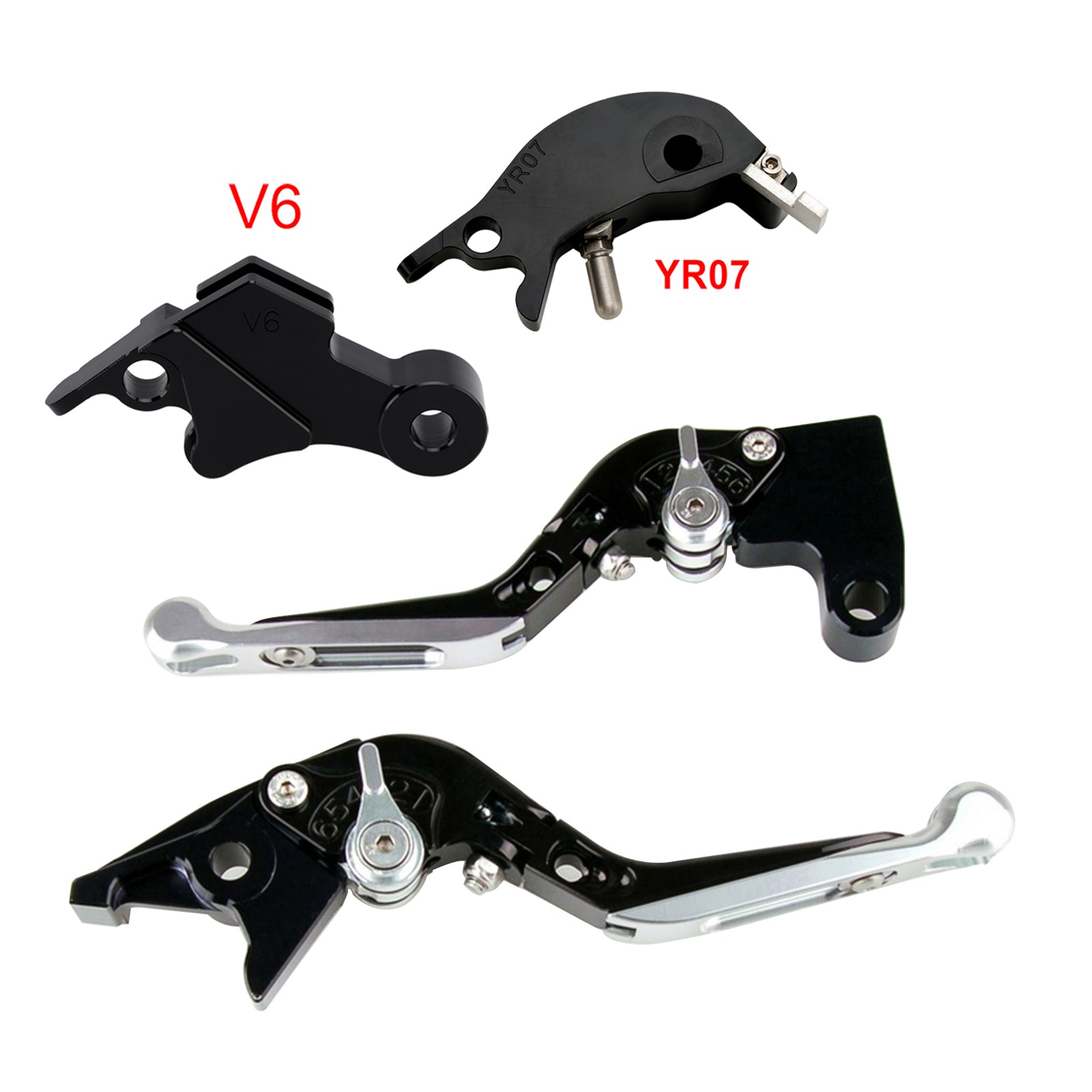 Adjustable Clutch Brake Lever fit for YAMAHA XSR900 XSR900GP MT-09 MT-09SP 24-25