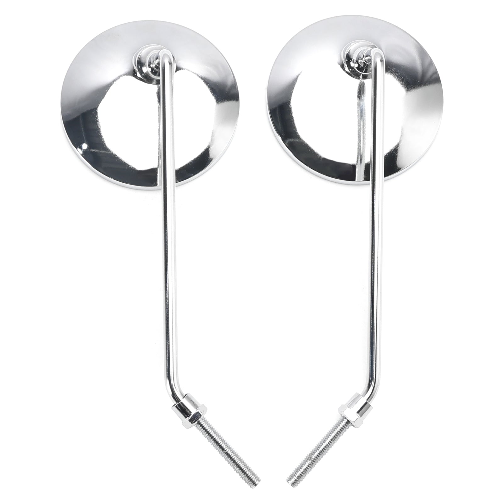 Zadné zrkadlá chrómové zrkadlo Round 8 mm hodí Honda Passport C50 C70 C90