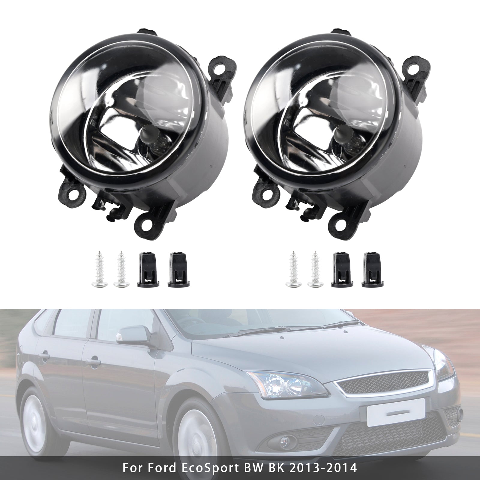 Pair Front Driving Fog Light LH/RH 2N11-15201-AB For Ford Focus 2007-2011