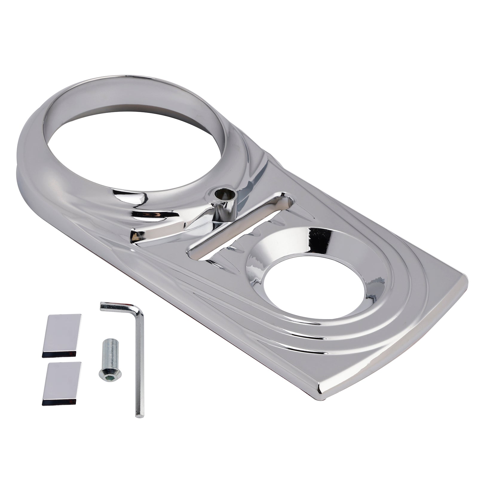 Gas Tank Dash Panel Insert Cover For Softail FLSTC FXST Street Glide