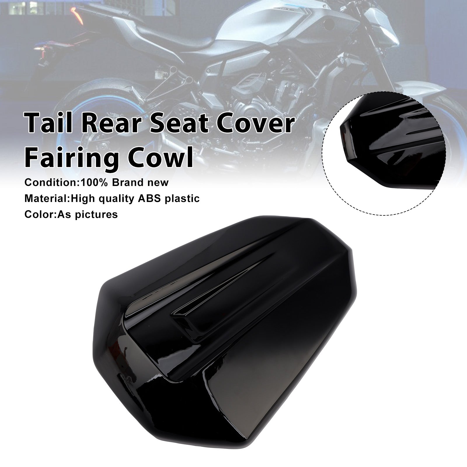 2025-2026 Yamaha MT-07 MT07 Tail Rear Seat Cover Fairing Cowl