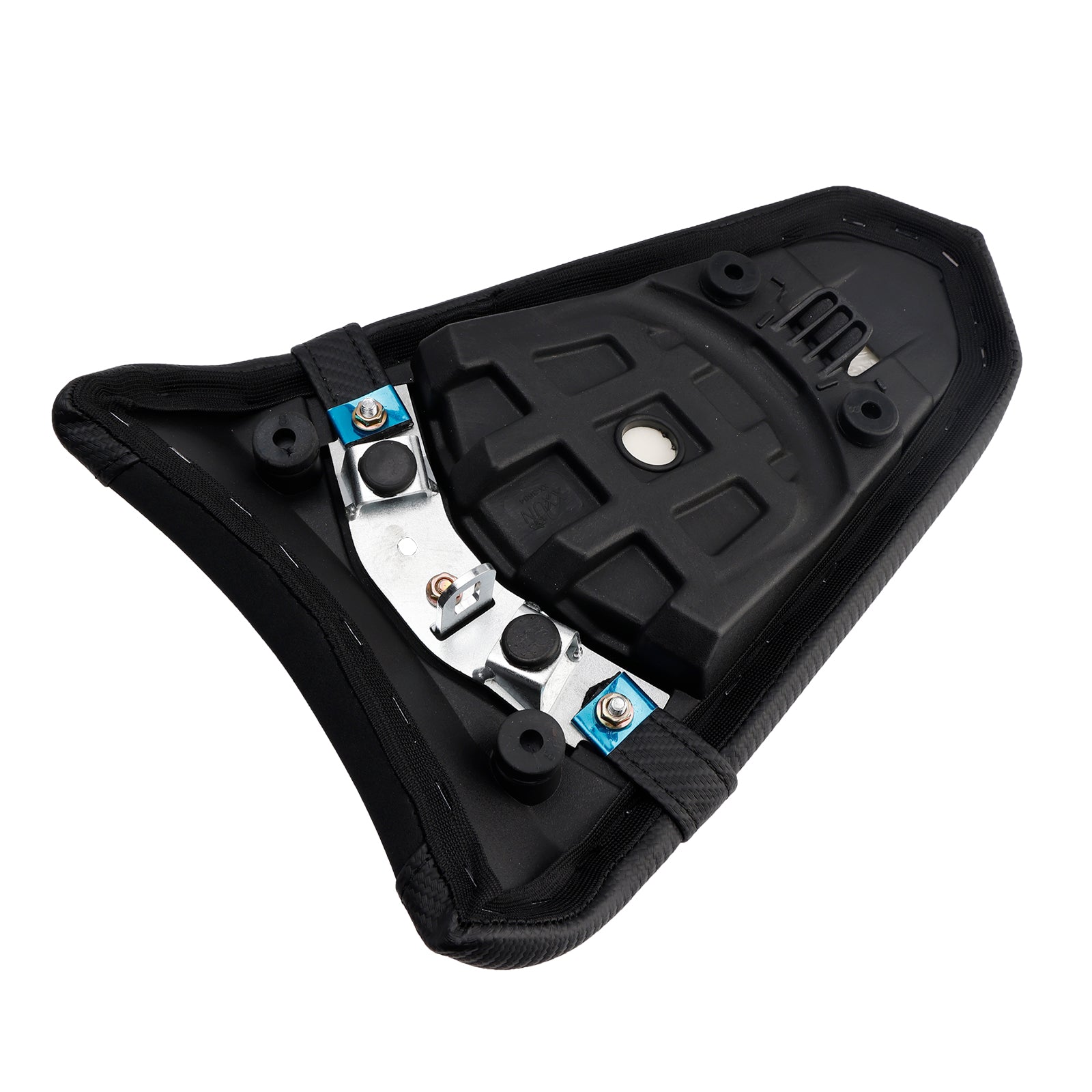 Front&Rear Raider Passenger Cushion Kit Black For Kawasaki Ninja 650 Z650 17-25