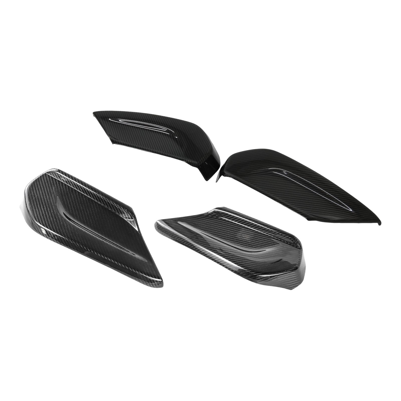 Carbon Fiber Seat Side Panel Cover Trim Fit Mercedes Benz W464 W465 2019-2026