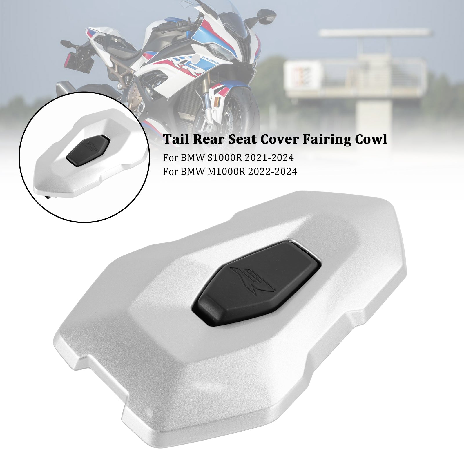 2021-2024 BMW S1000R 23-24 M1000R Couverture de siège arrière Capot de carénage