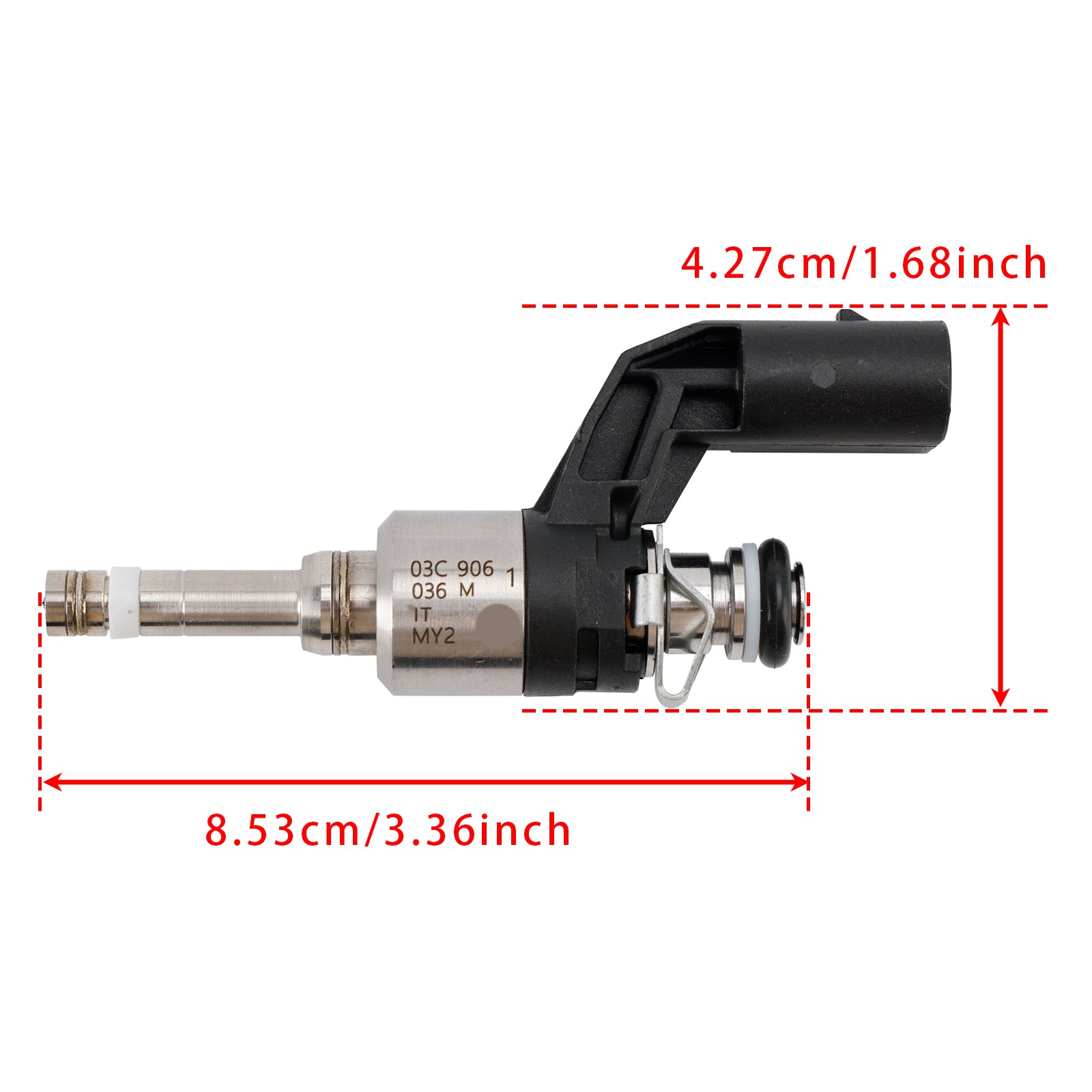 Injecteur de carburant 4 pièces pour VW Golf V VI Polo Audi A1 1.4L 03C906036E 03C906036M