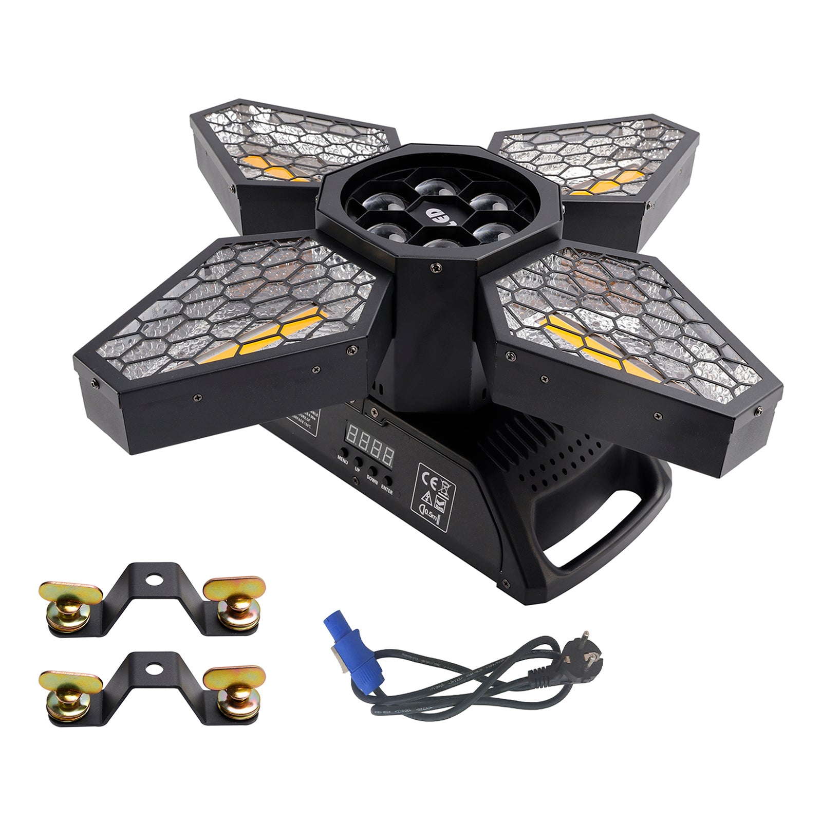 4 Arms Bee Eye Zoom Light Beam DMX Stage Light Disco Show Bar Party Lighting