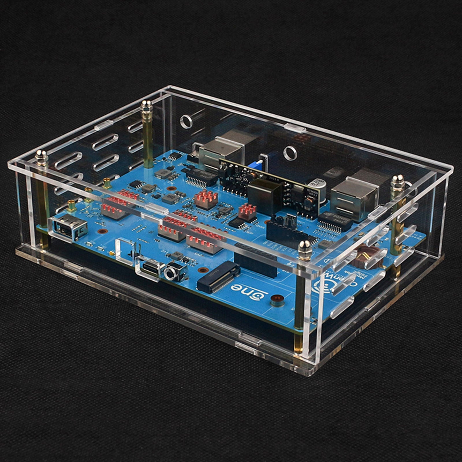 Radiator Banana Pi OpenWrtOne Zuiver koperen koellichaam met zelfklevende CPU-koeler