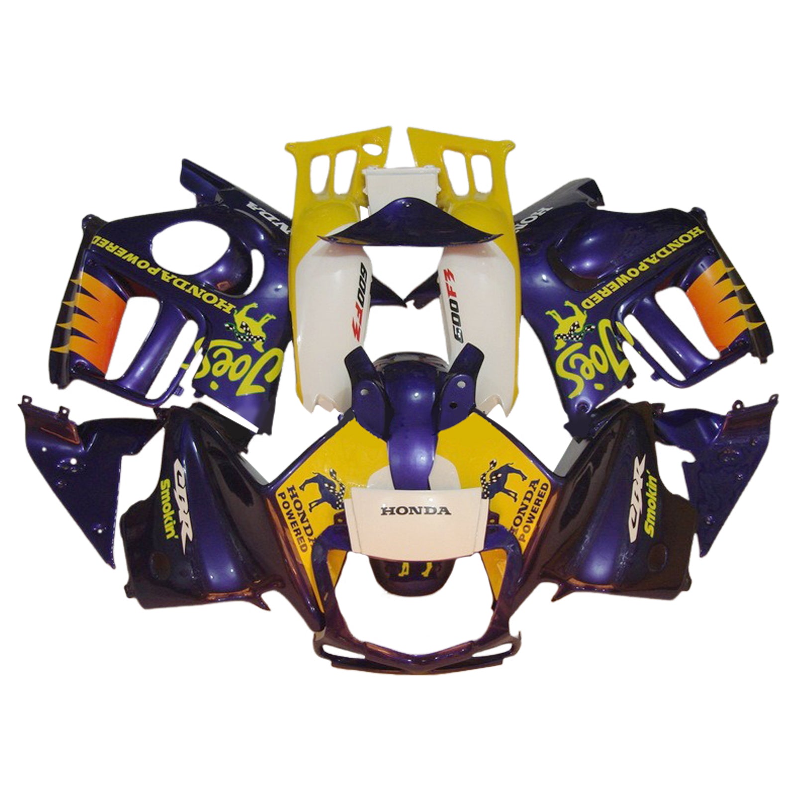 1995-1996 Honda CBR600 F3 Injeksjon Fairing Kit Bodywork Plastic Abs