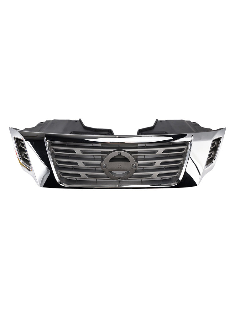Chrome Front Bumper Grill Grille Fit Nissan Navara NP300 D23 2015-2020