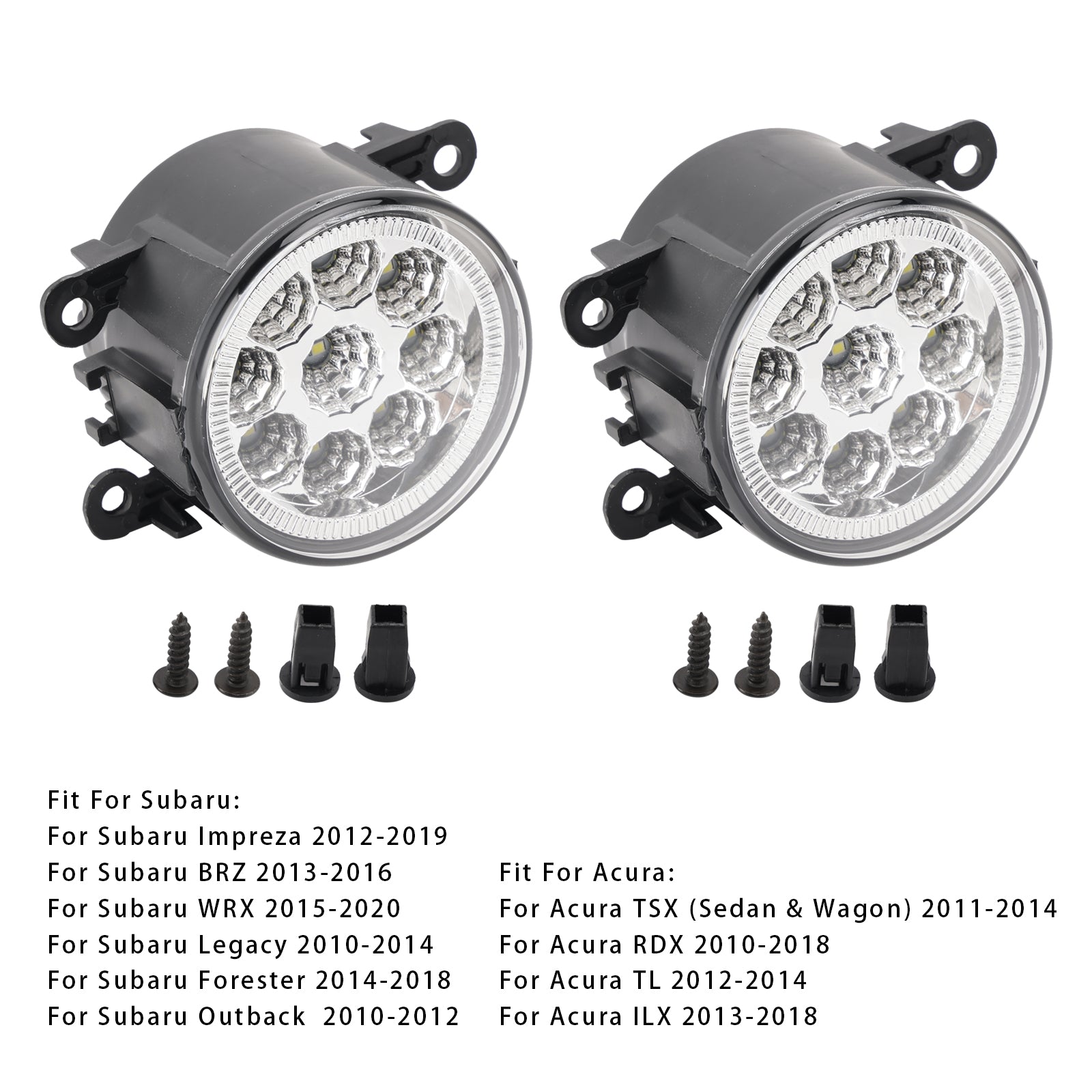 Pár LED denné hmlové svetlá pre Nissan Frontier 2005-2019 84501AJ00A