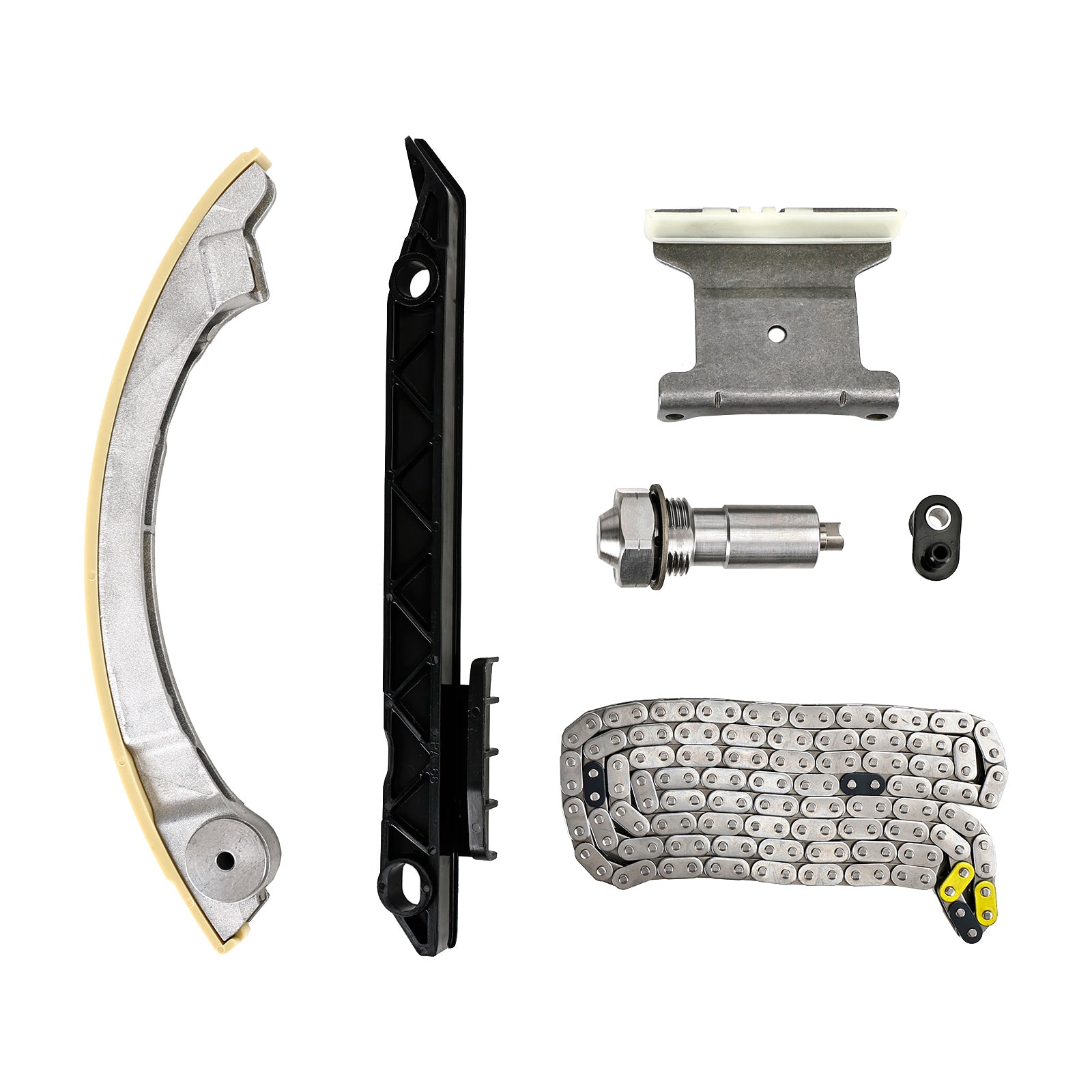 Kit de cadena de distribución del motor, tensor, ajustador del árbol de levas para equipos GM 12680750