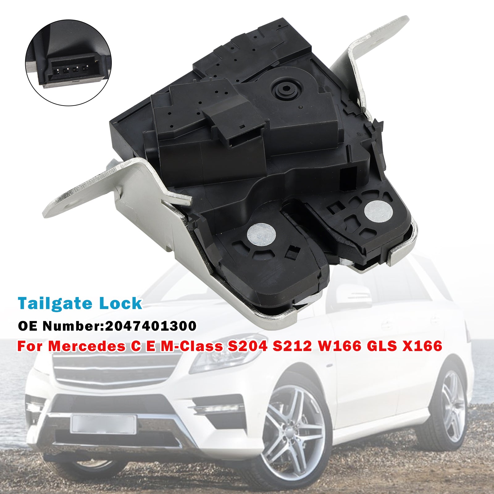 2007/08-2014/08 Mercedes Benz C-Class T-Model S204 C 280 Tailgate Lock 2047401300