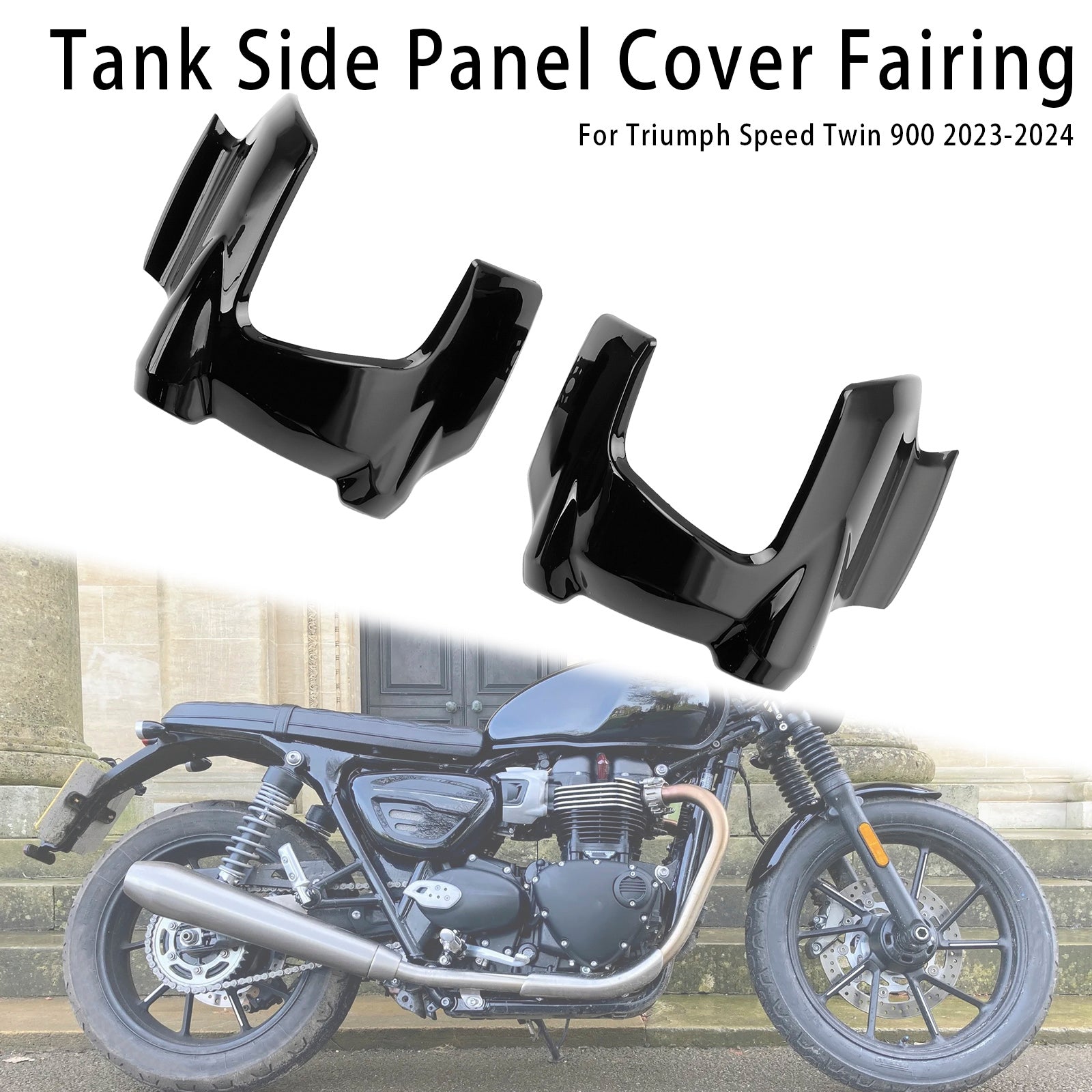 2023-2024 SPEED TWIN 900 TANK SIDELVÄNGDE PANEL FASTING COWL