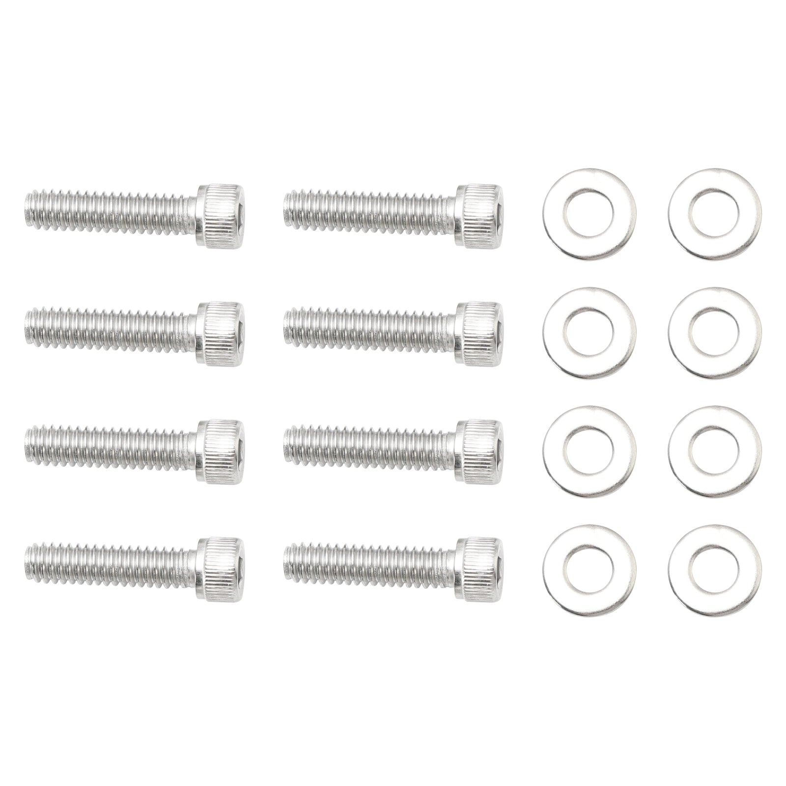 Motor täcker rostfritt UNC Allen Screw Kit 59 st för Sportster XL 2004-Up