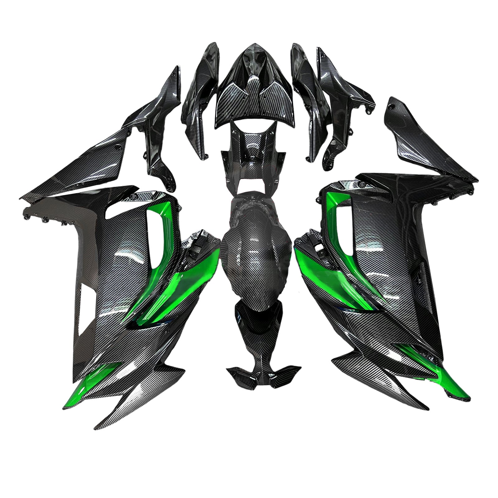 2020-2024 KAWASAKI ER-6F NINJA650 INJEKTION FAIRING KIT BOODYWORK ABS #101