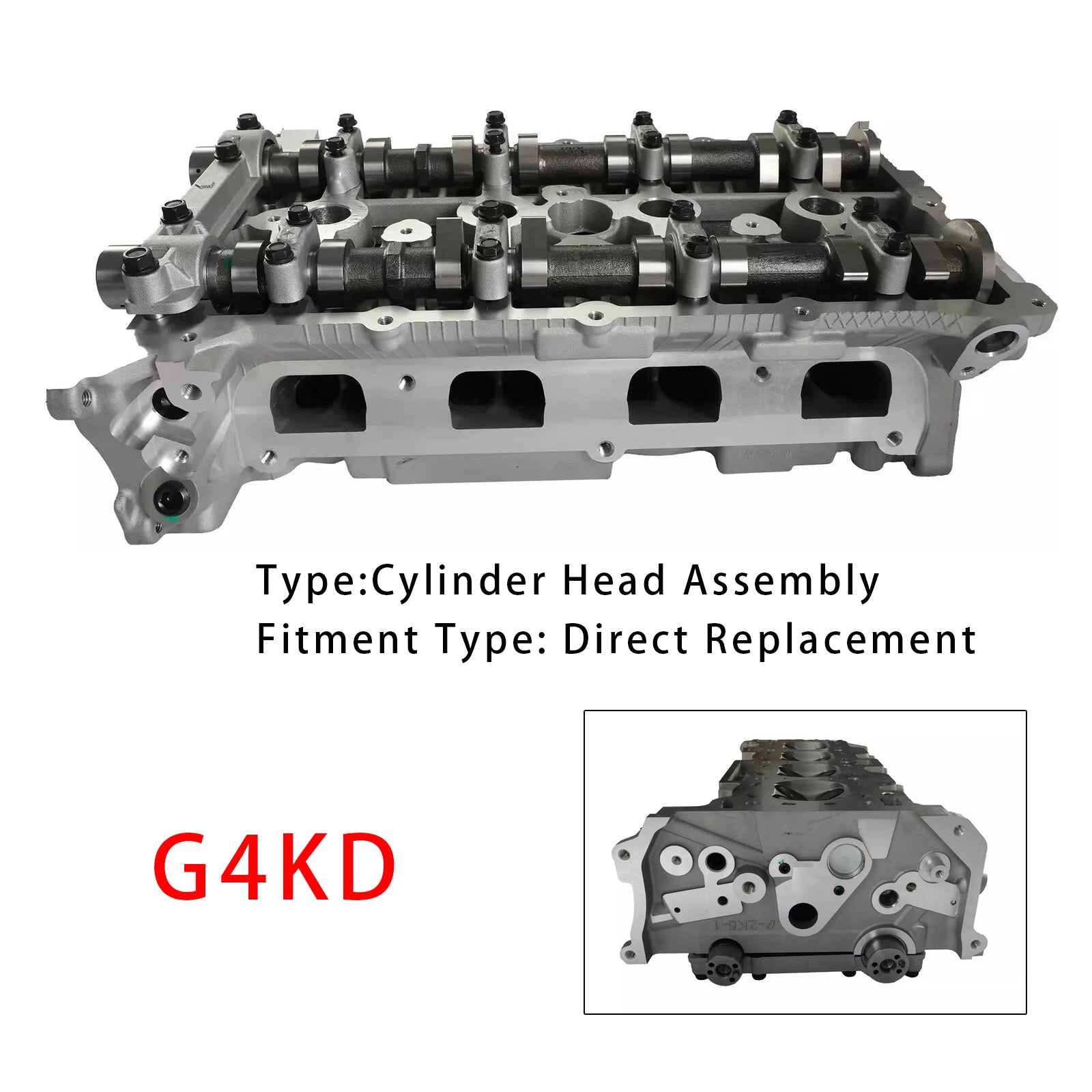 2007�C2014 Hyundai Sonata G4KD Complete Engine Cylinder Head Assembly