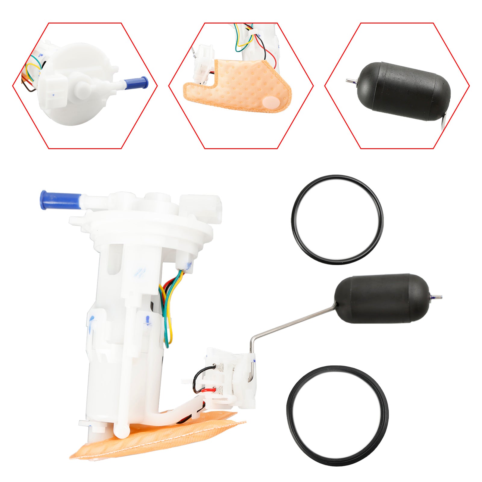 Conjunto de bomba de combustible 16700-K77-V01 para Honda Sh125 Abs 2017-2020 Sh150 Abs 2017-2019