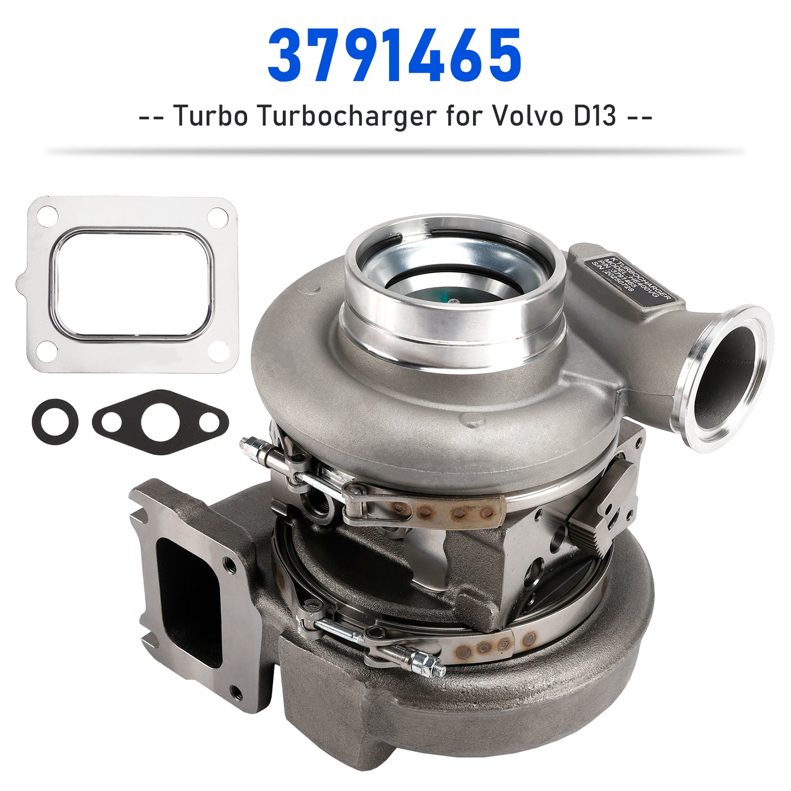 Turbo Turbocharger 3791465 for Volvo D13 HE400VG Cummins Holset