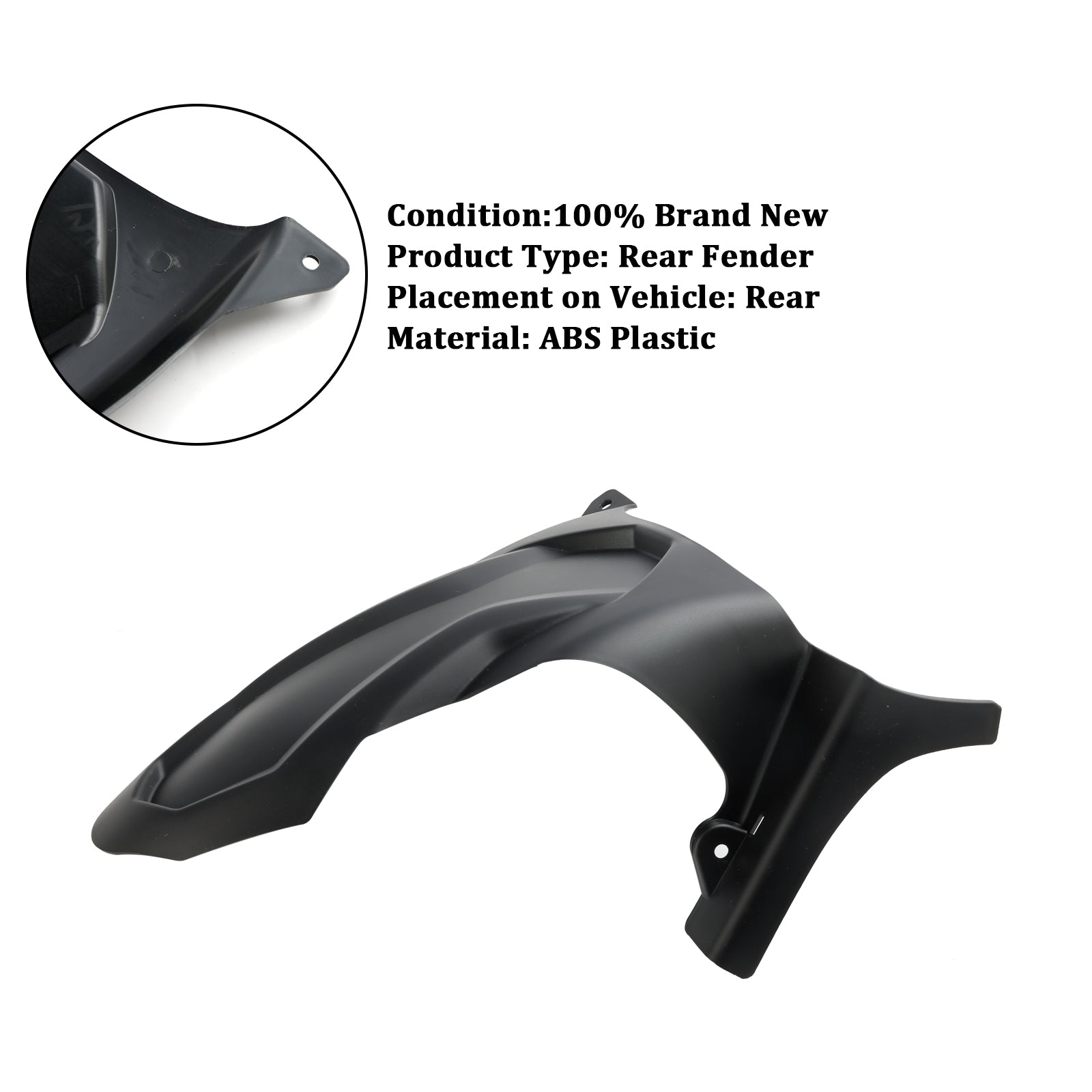 2017-2019 Yamaha T-MAX530 spatbord achterspatbord